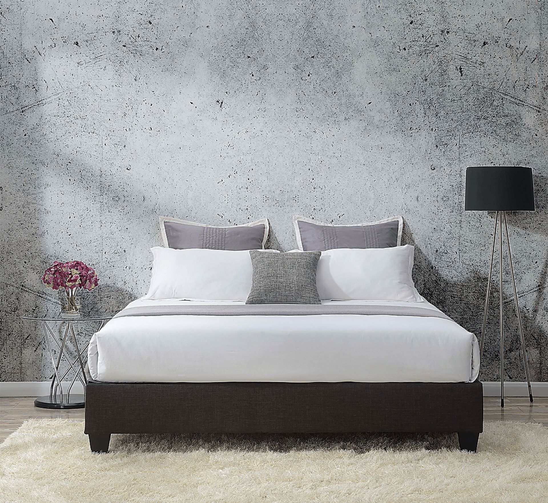 Herbworks Charcoal King Platform Bed - Image 2