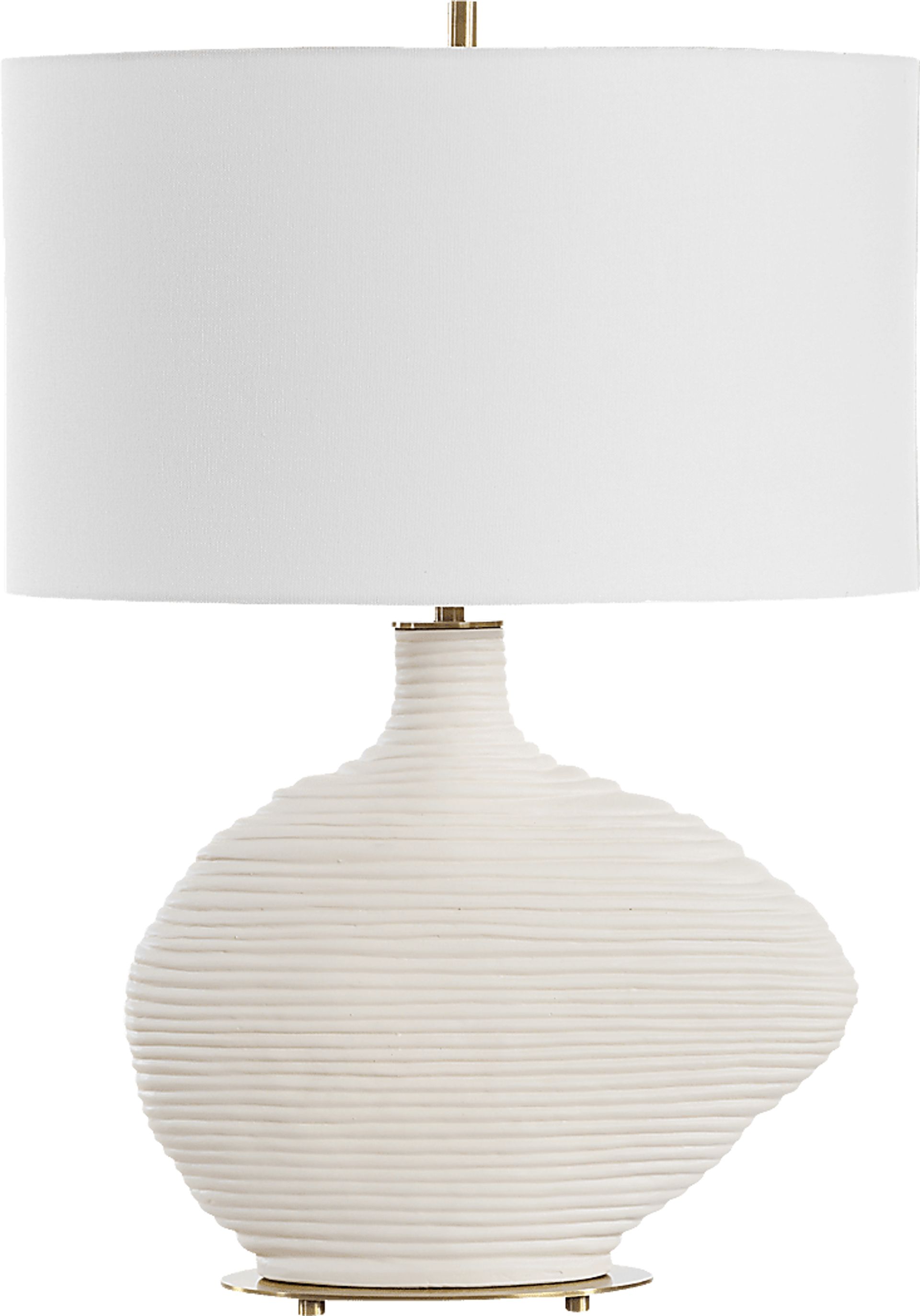 Hereford Cave White Lamp - Image 1