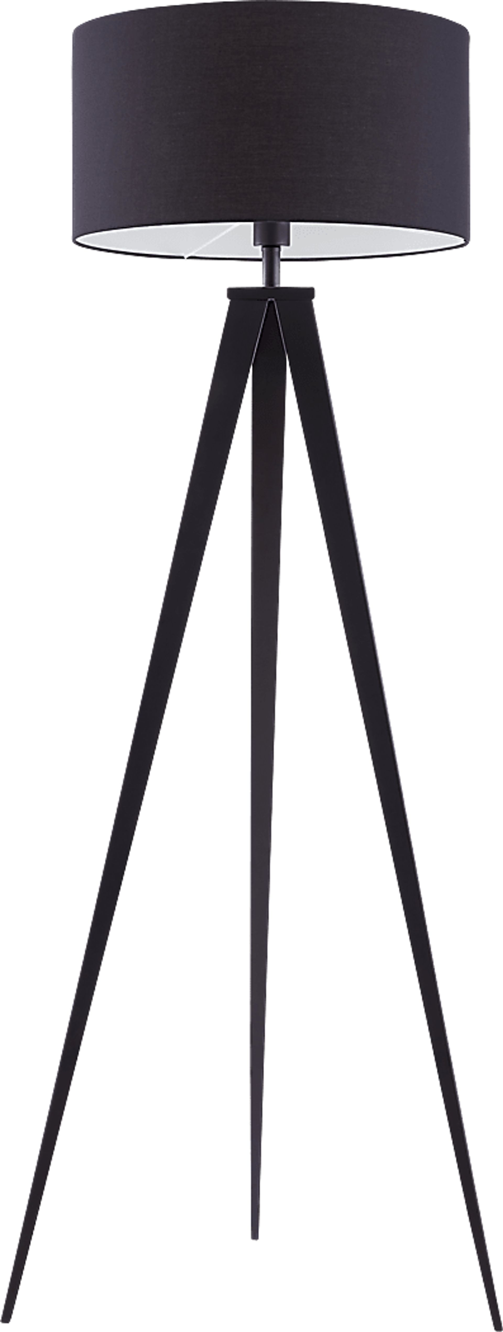 Hergett Black Floor Lamp - Image 4