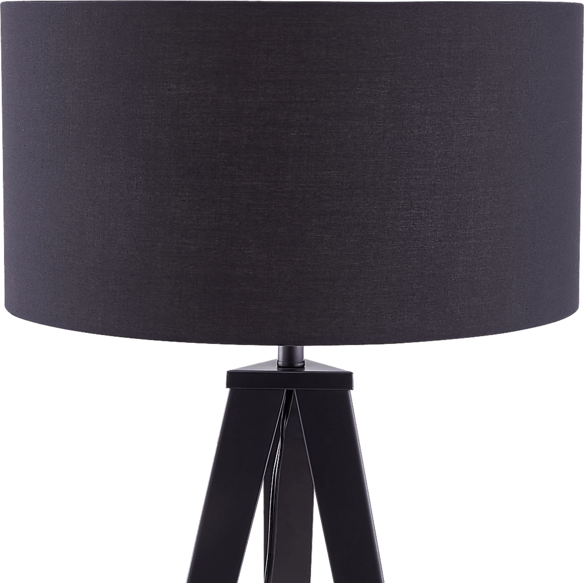 Hergett Black Floor Lamp - Image 6