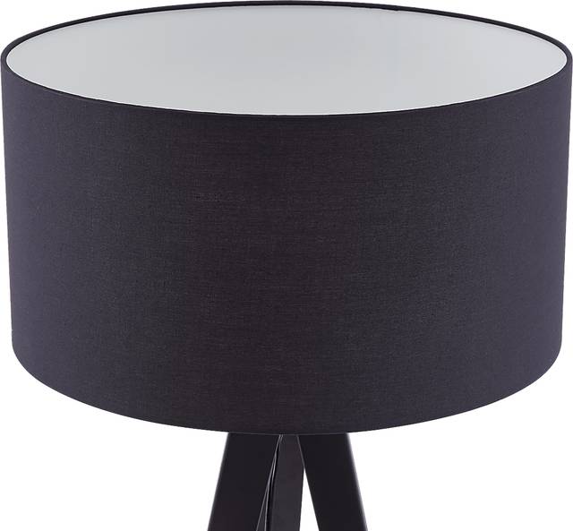 Hergett Black Floor Lamp - Thumbnail - Image 7