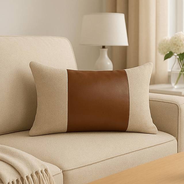 Hermisoll Brown Lumbar Pillow - Thumbnail - Image 2