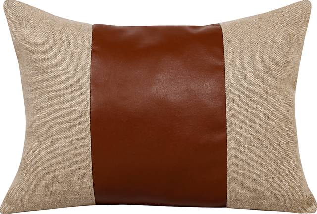 Hermisoll Brown Lumbar Pillow - Thumbnail - Image 1