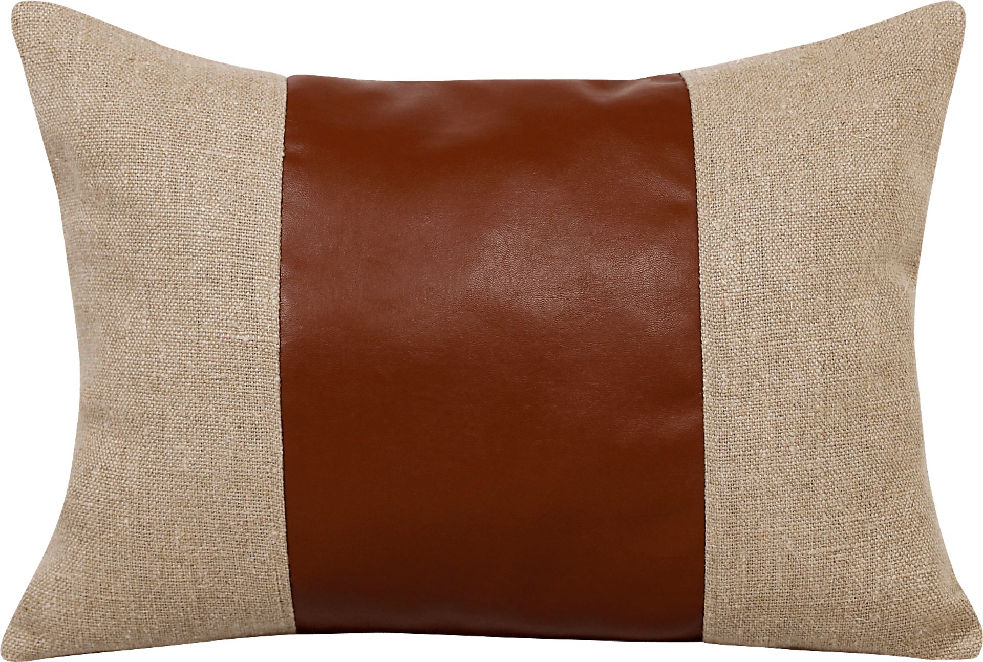 Hermisoll Brown Lumbar Pillow - Image 1