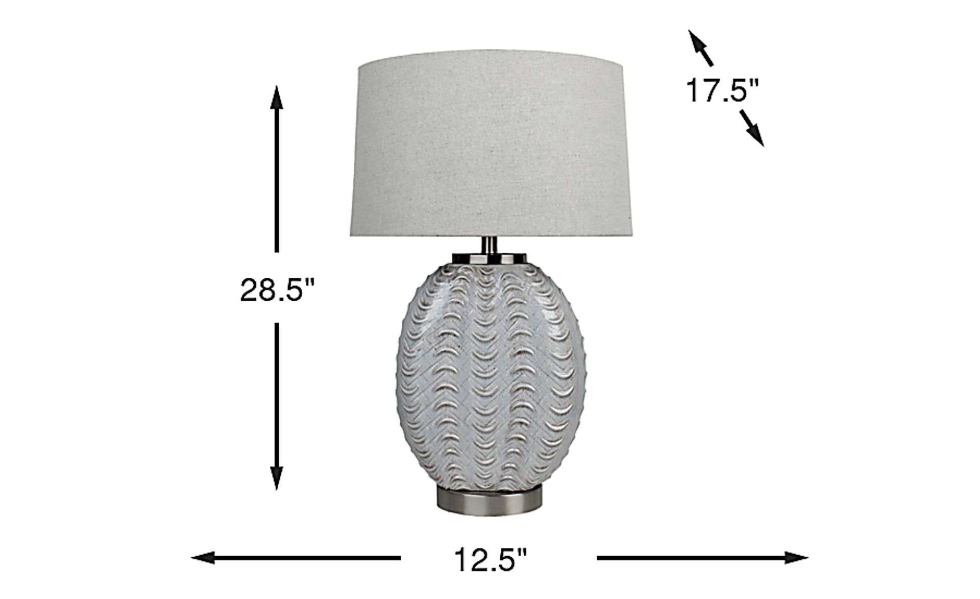 Dimension Image. Please refer to the Dimension Tab on this page for dimension details.