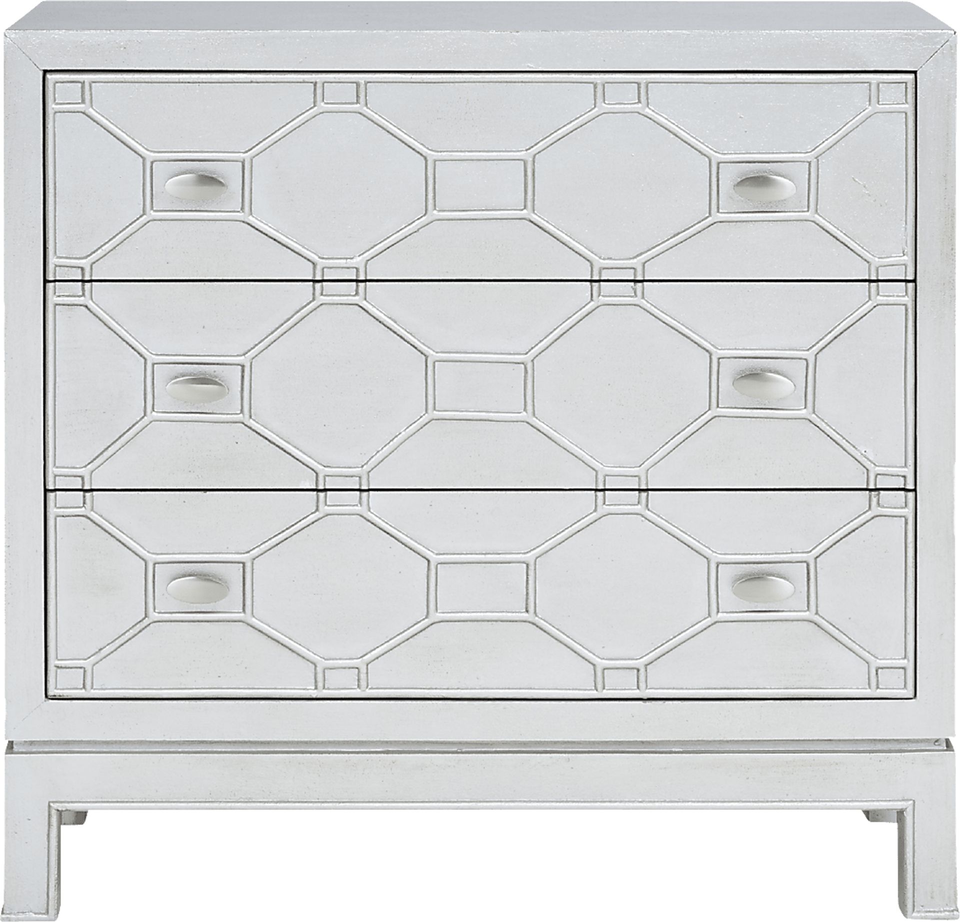 Hernlen Silver Accent Cabinet - Image 2