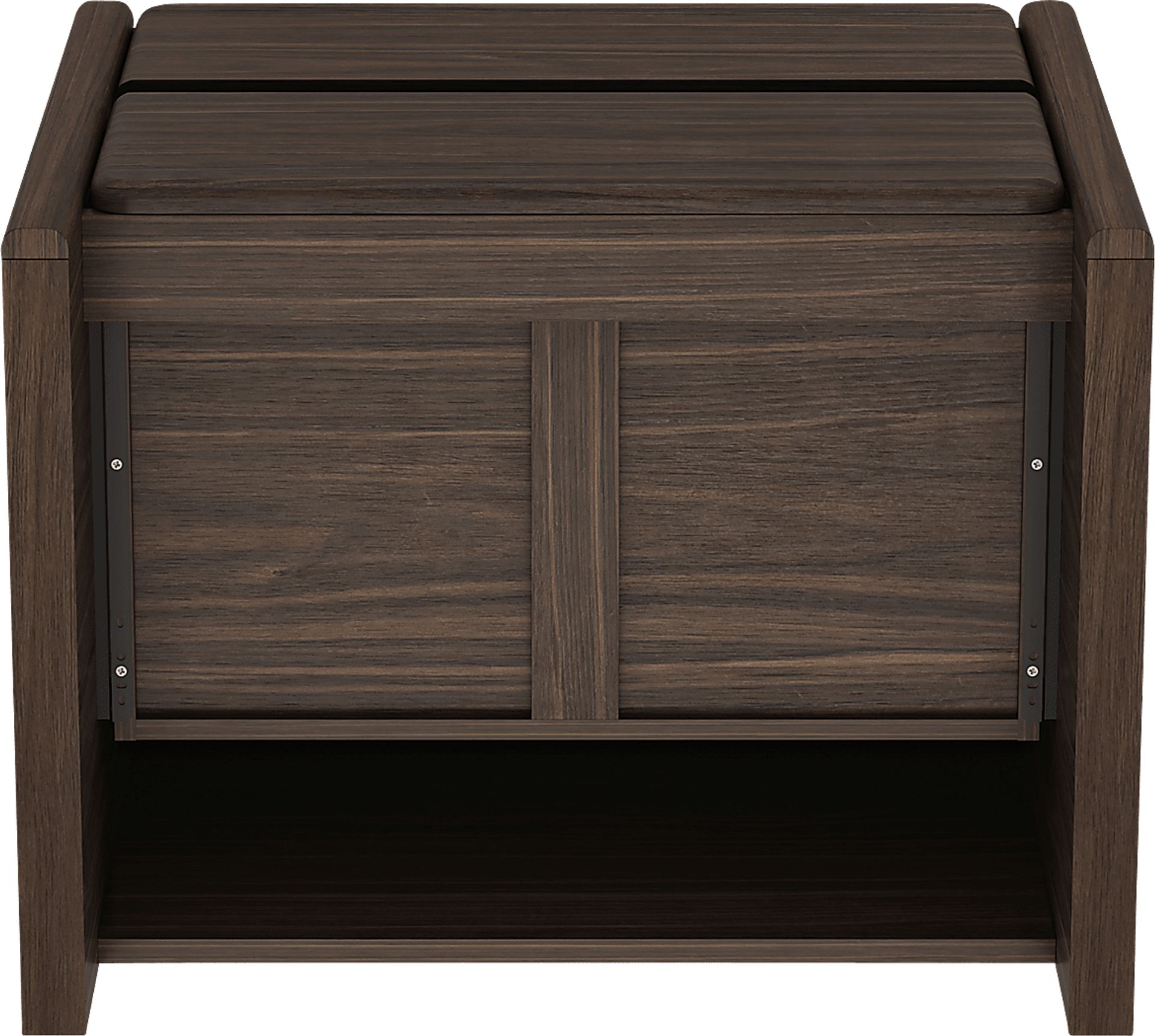 Herosunny Brown Nightstand - Image 7