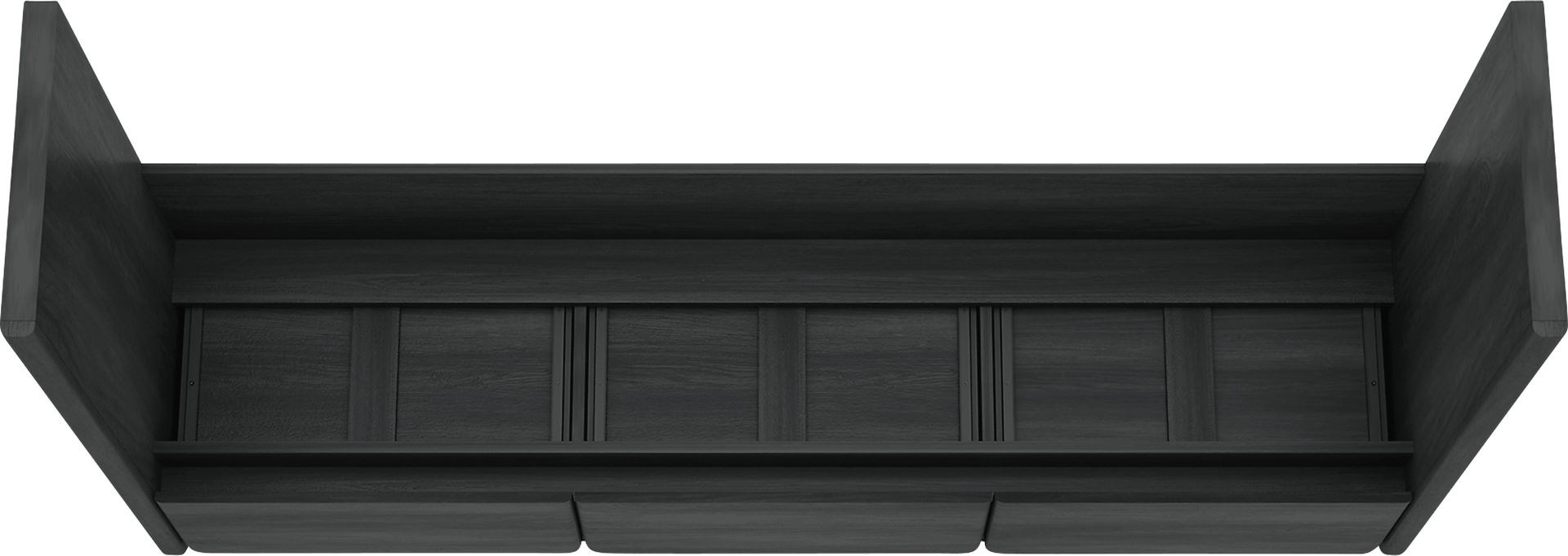 Herosunny Dark Gray Console Table - Image 4