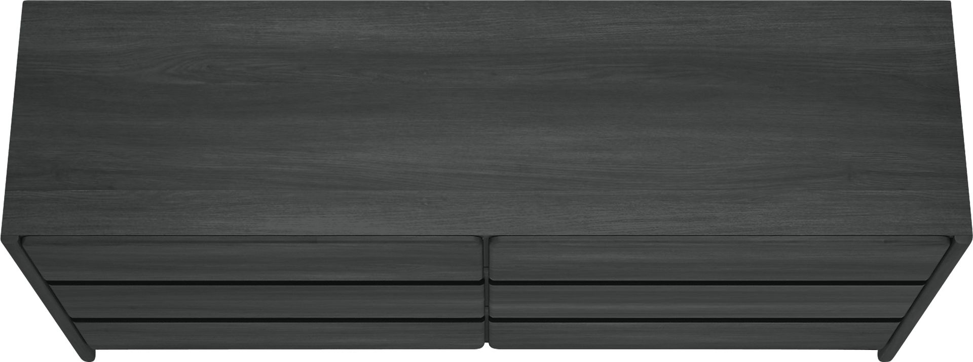 Herosunny Dark Gray Dresser - Image 9