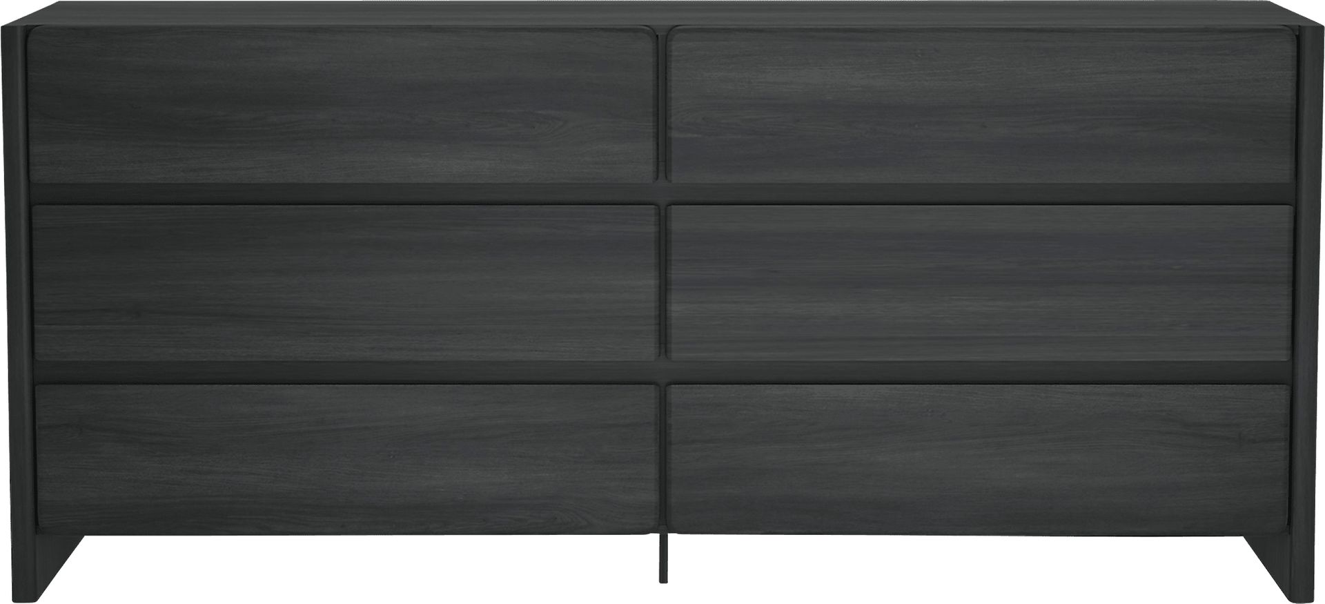 Herosunny Dark Gray Dresser - Image 1