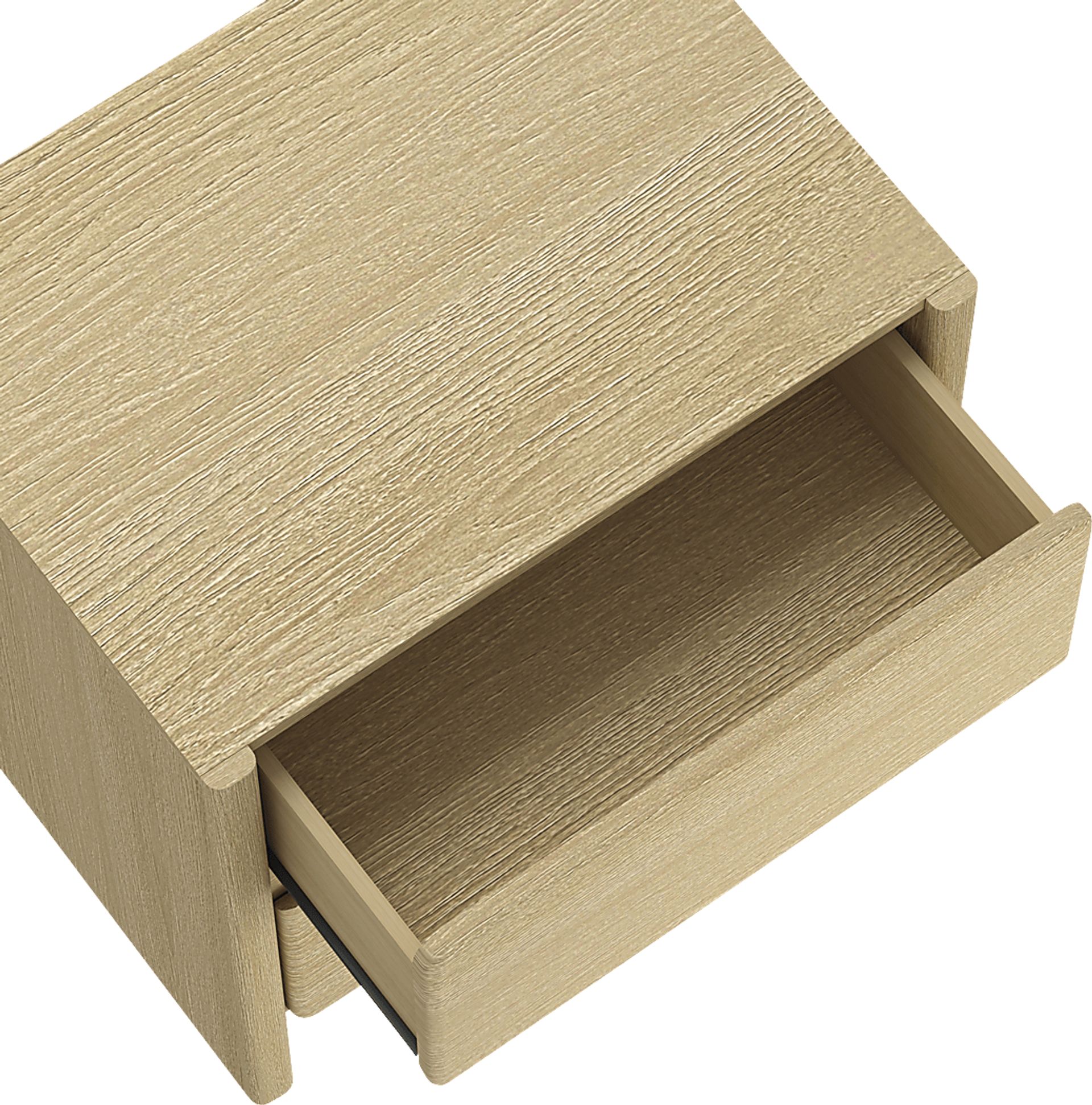 Herosunny Natural Nightstand - Image 5