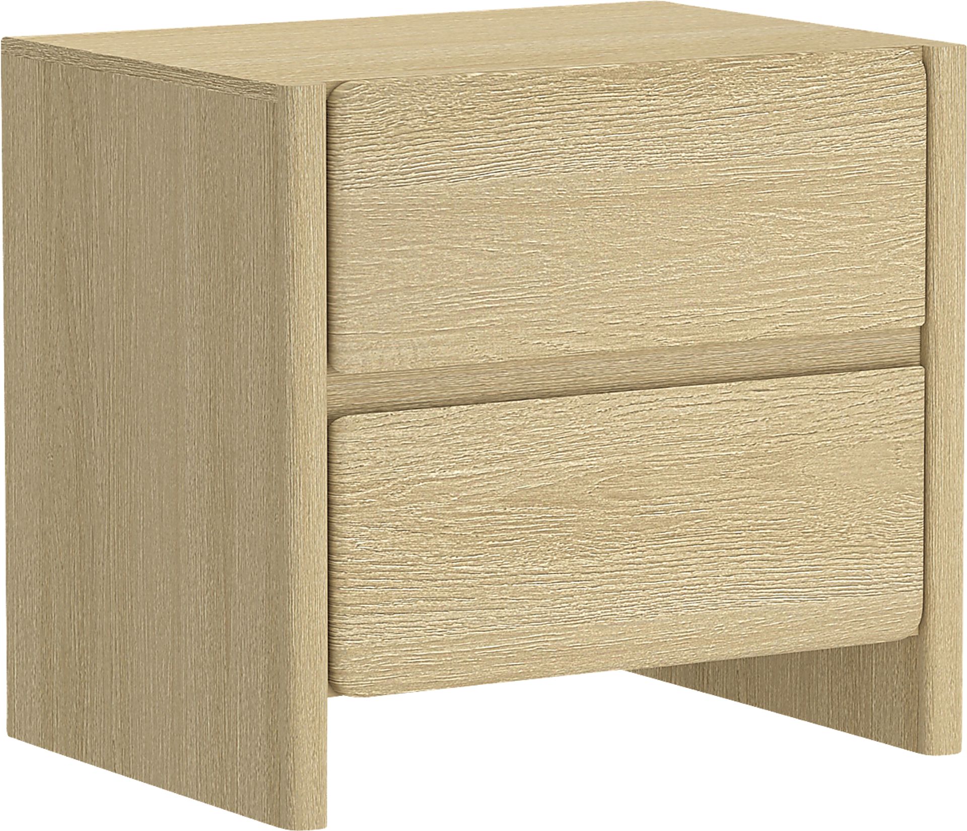 Herosunny Natural Nightstand - Image 7