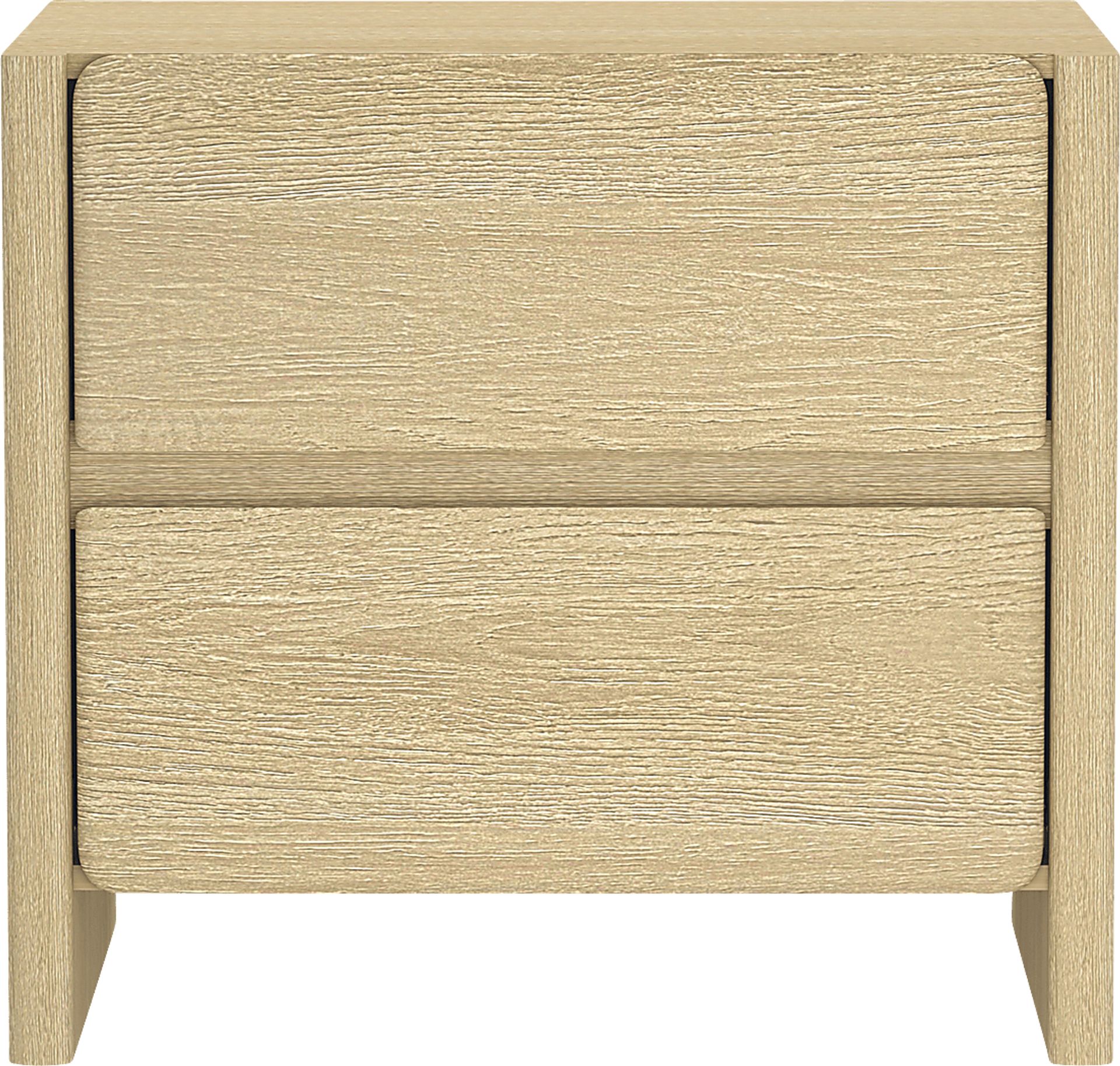 Herosunny Natural Nightstand - Image 1