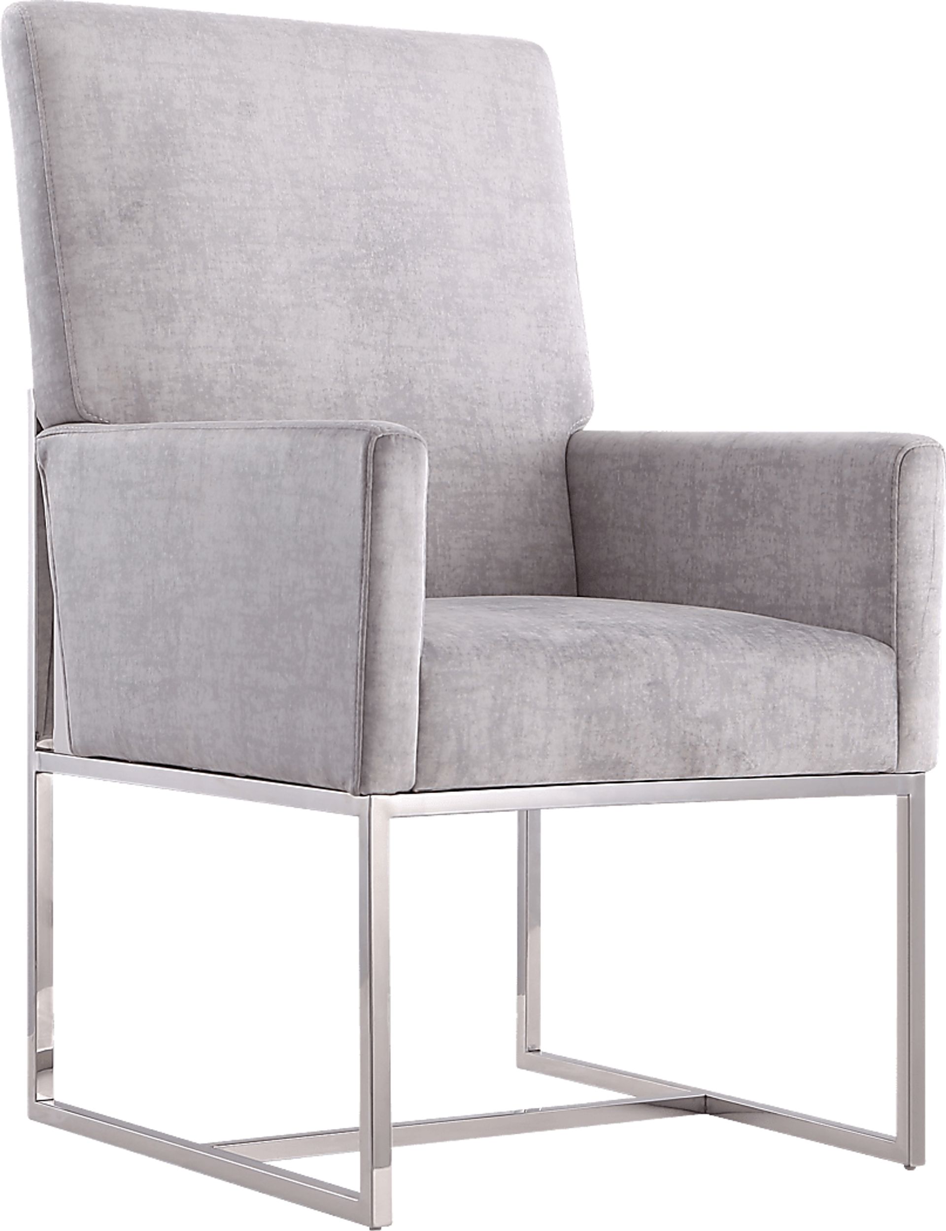 Herrli Light Gray Arm Chair - Image 1