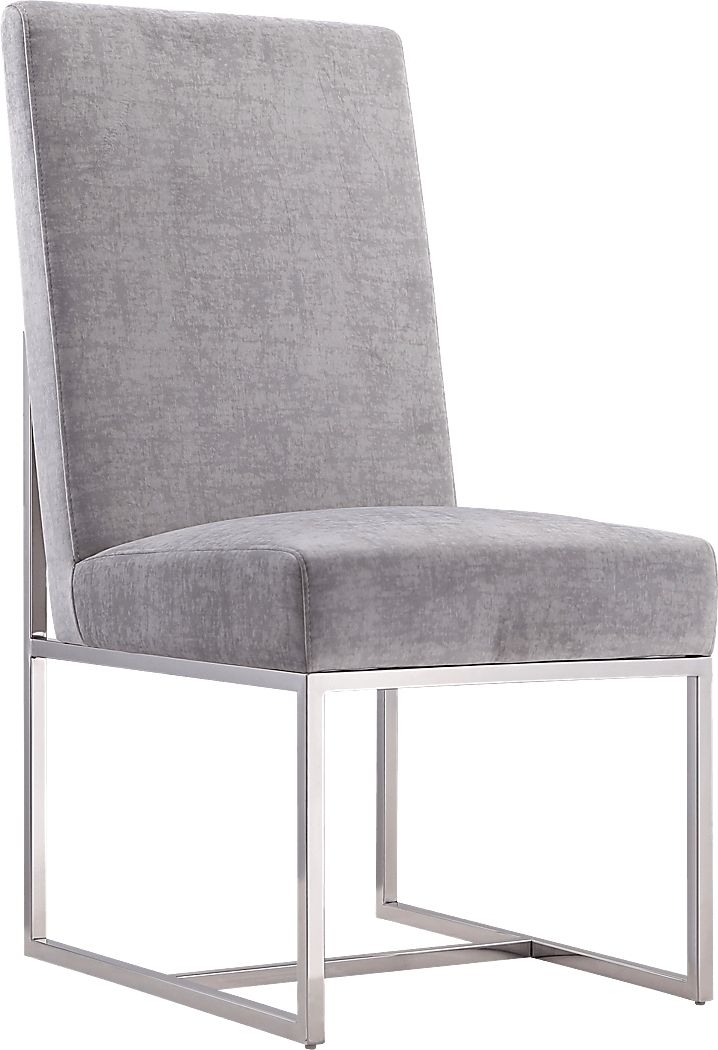 Herrli Light Gray Side Chair