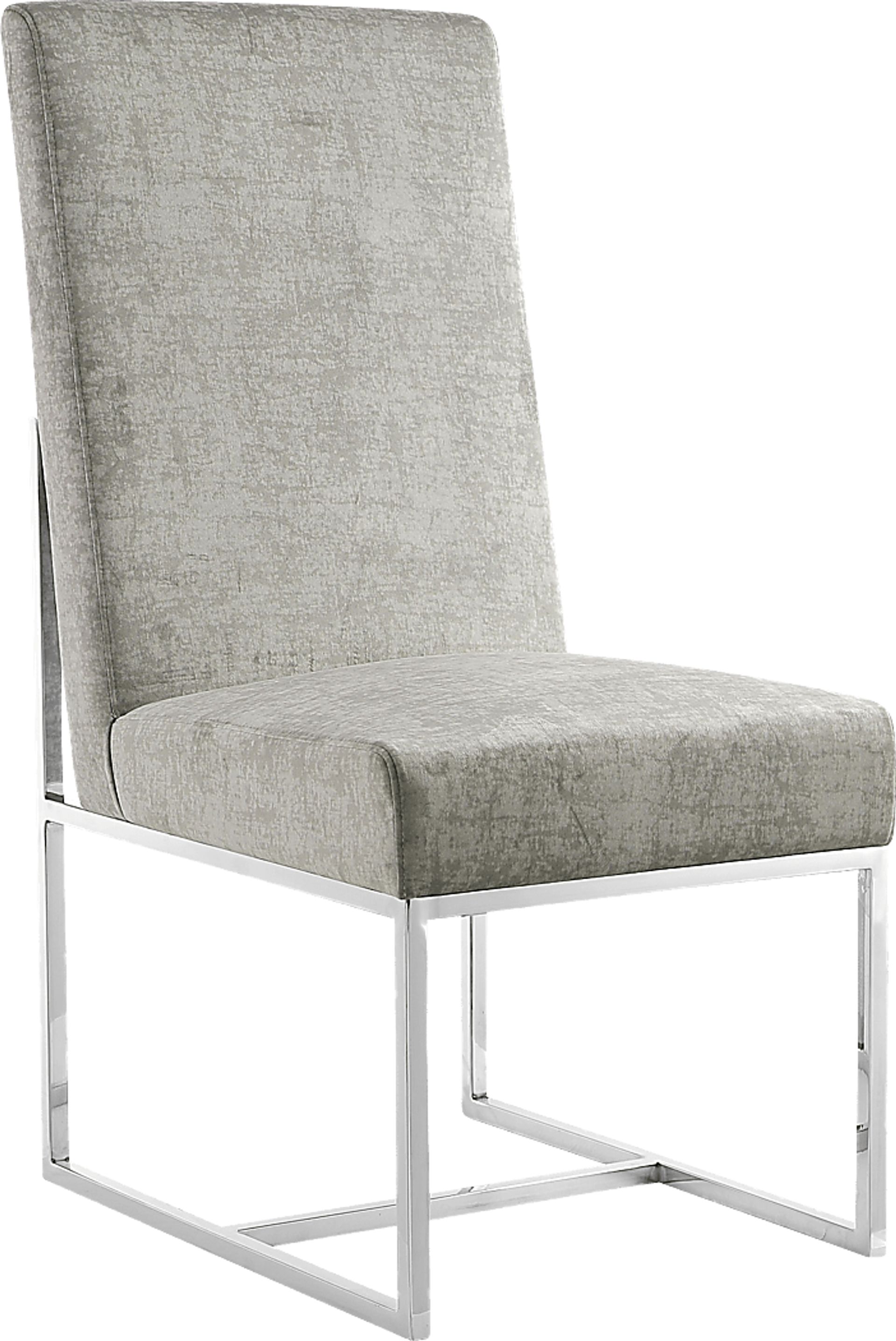 Herrli Steel Gray Side Chair - Image 1