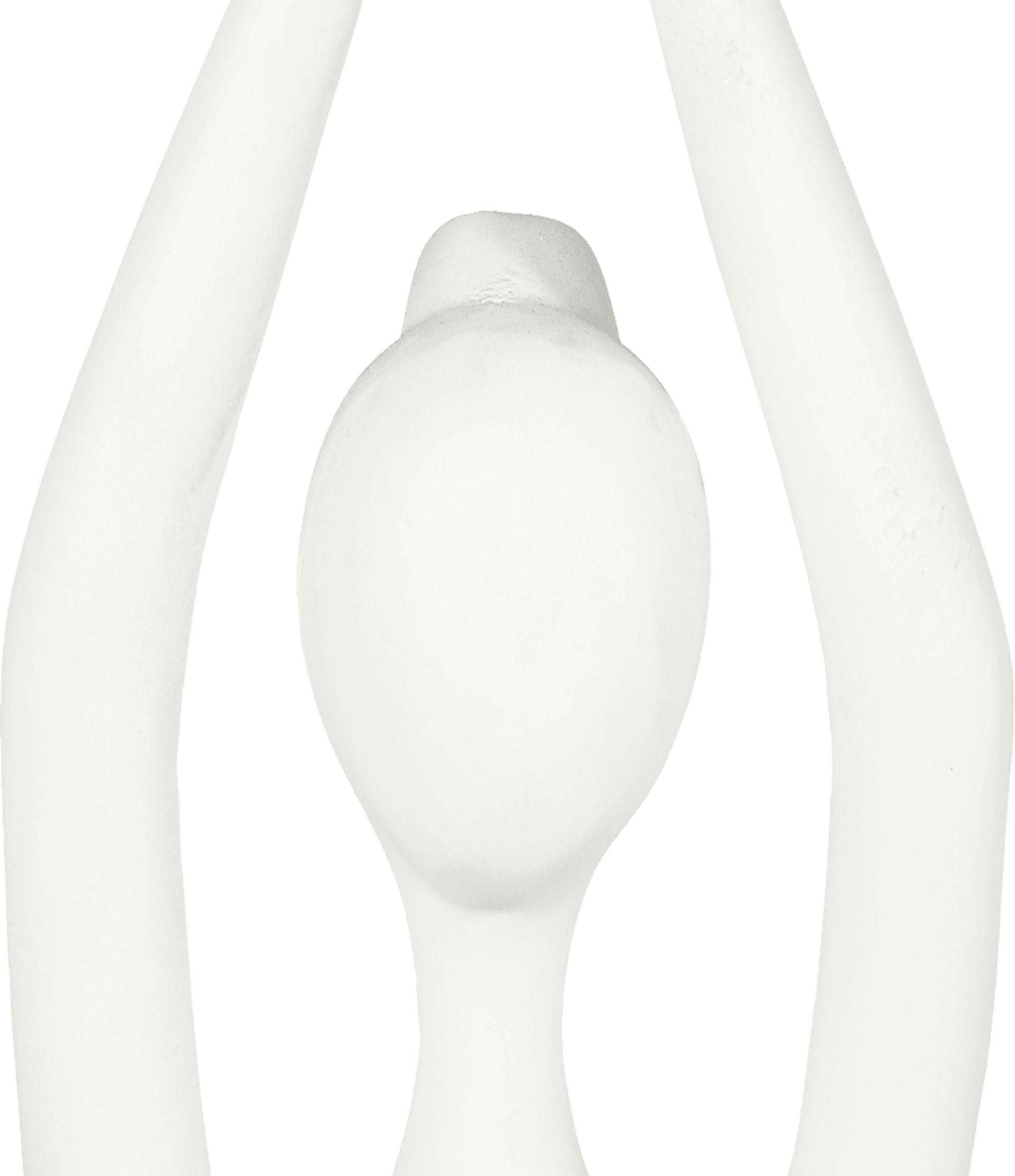 Hershour White Yoga Lady Sculpture, Set of 3 - Image 5