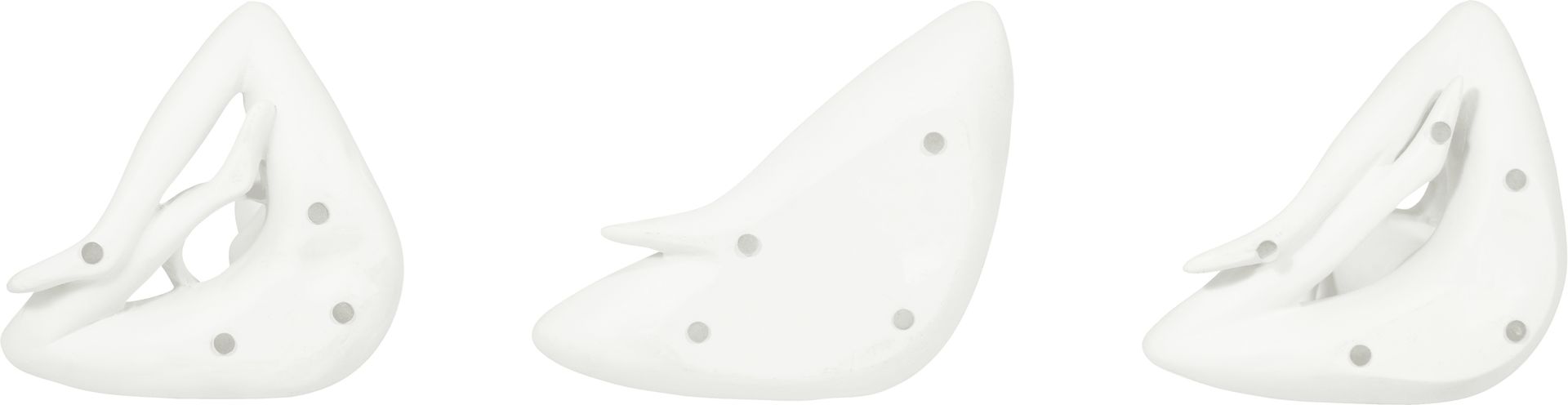 Hershour White Yoga Lady Sculpture, Set of 3 - Image 7