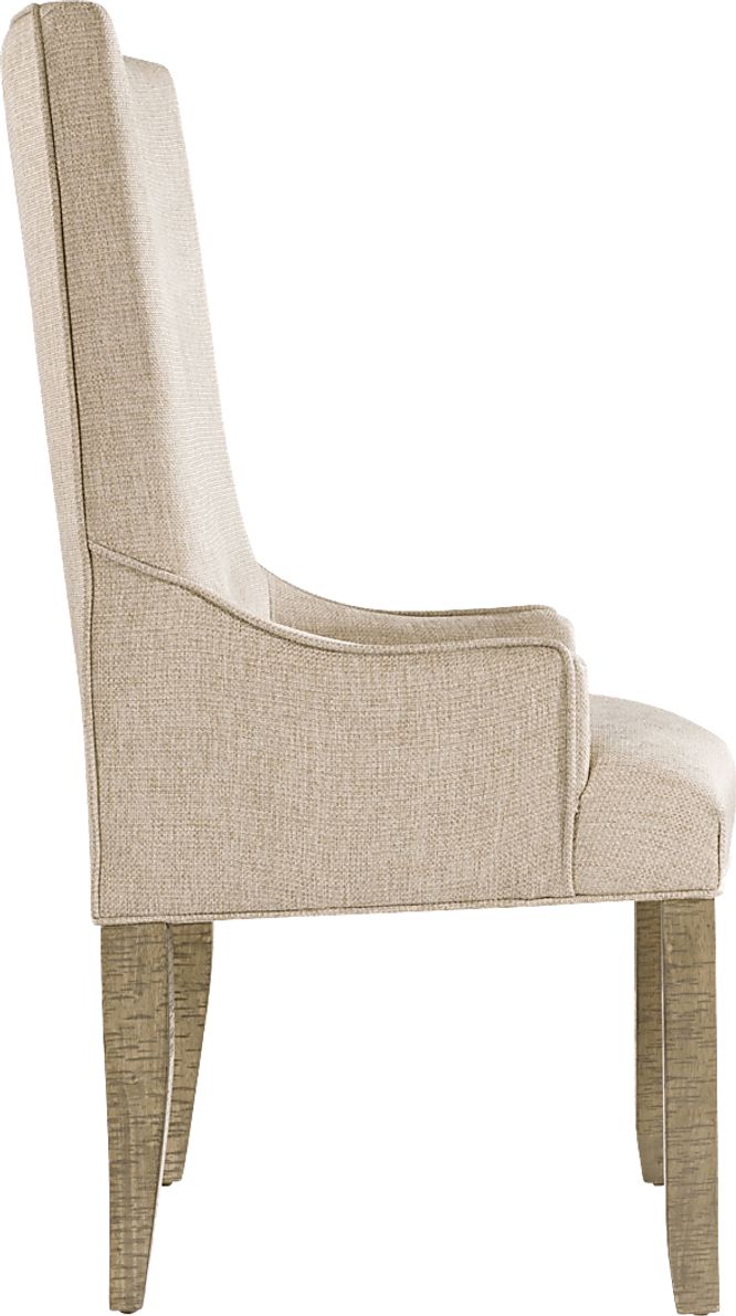 Herterton Taupe Arm Chair Set