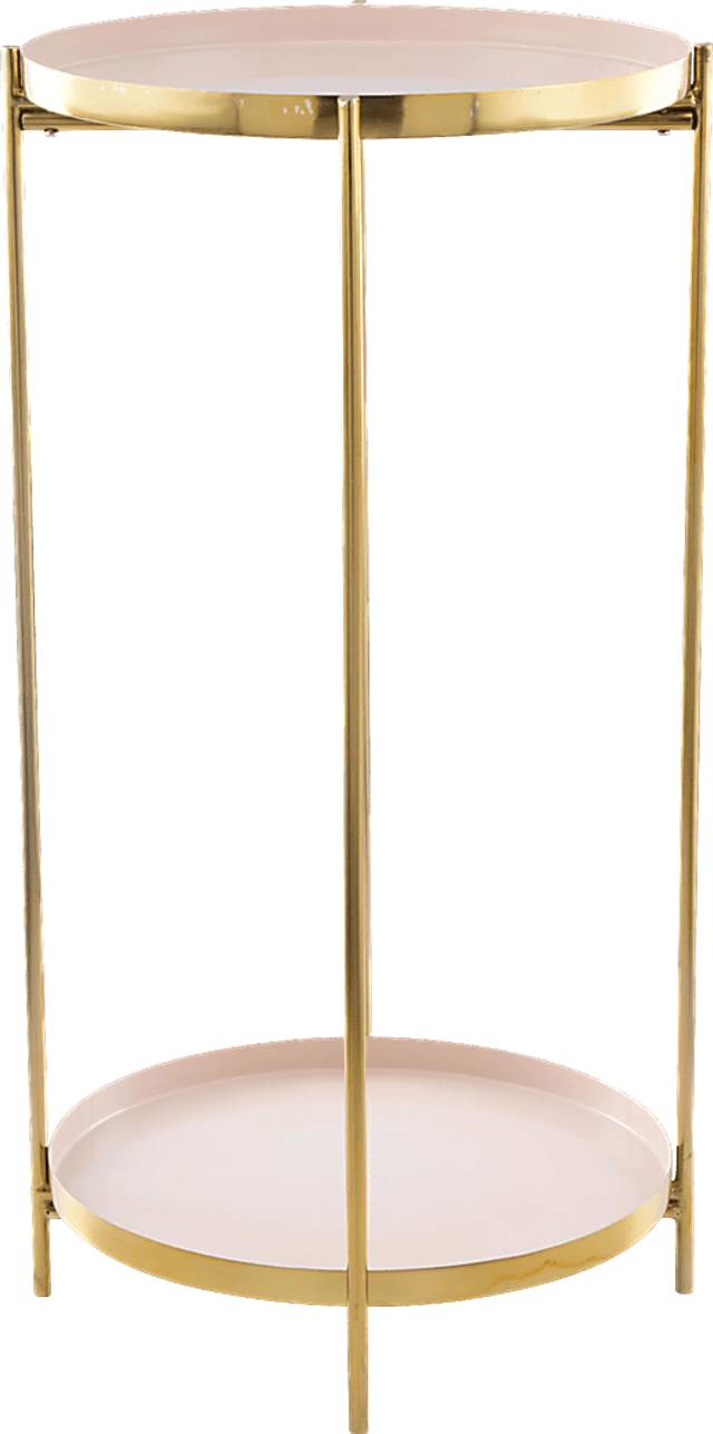 Hertha Pink Accent Table - Thumbnail - Image 2