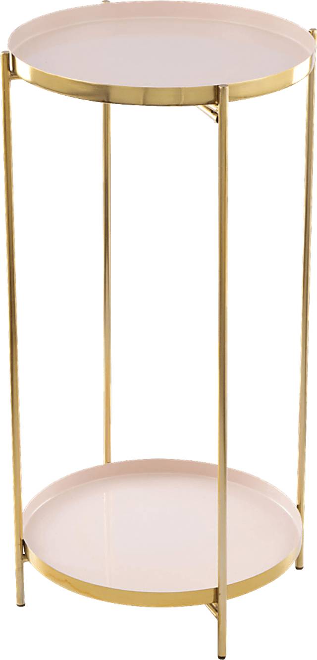 Hertha Pink Accent Table - Thumbnail - Image 4