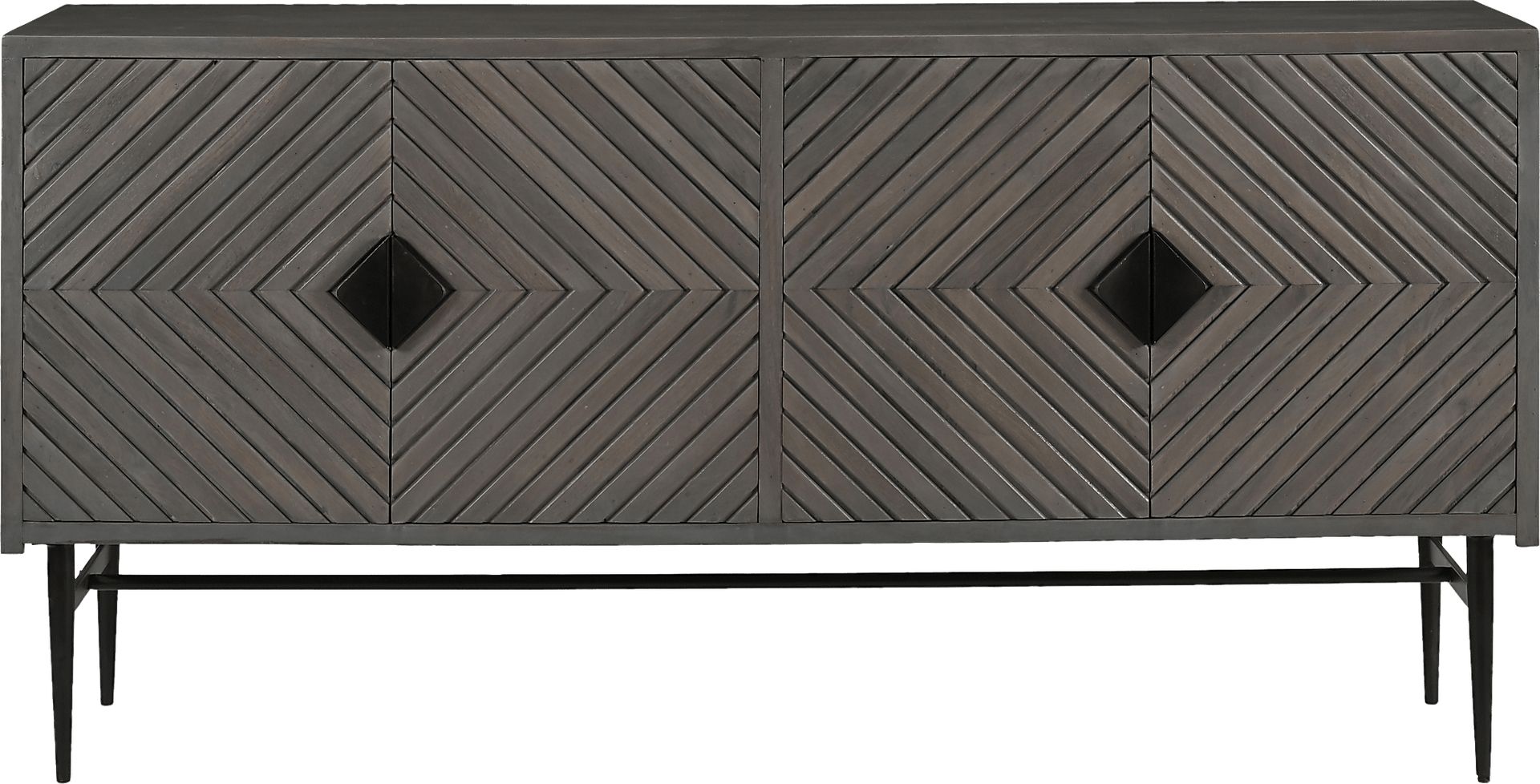Herty Gray Credenza - Image 5