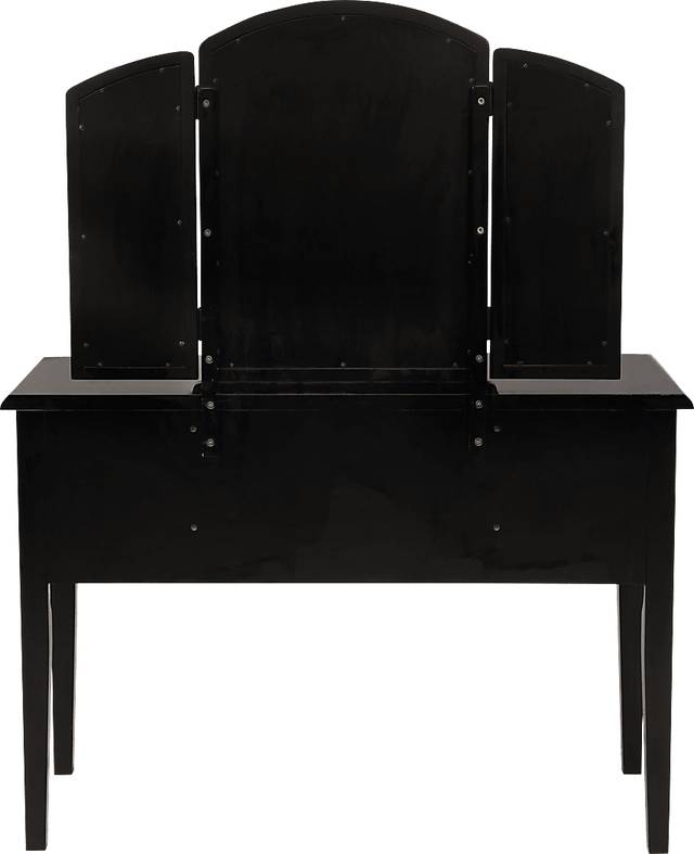 Hervel Black Vanity Set - Thumbnail - Image 4