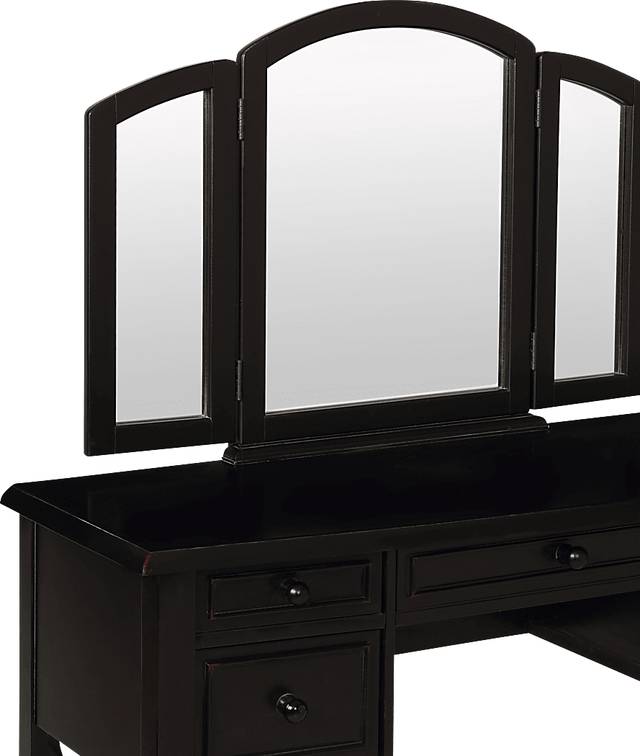 Hervel Black Vanity Set - Thumbnail - Image 5