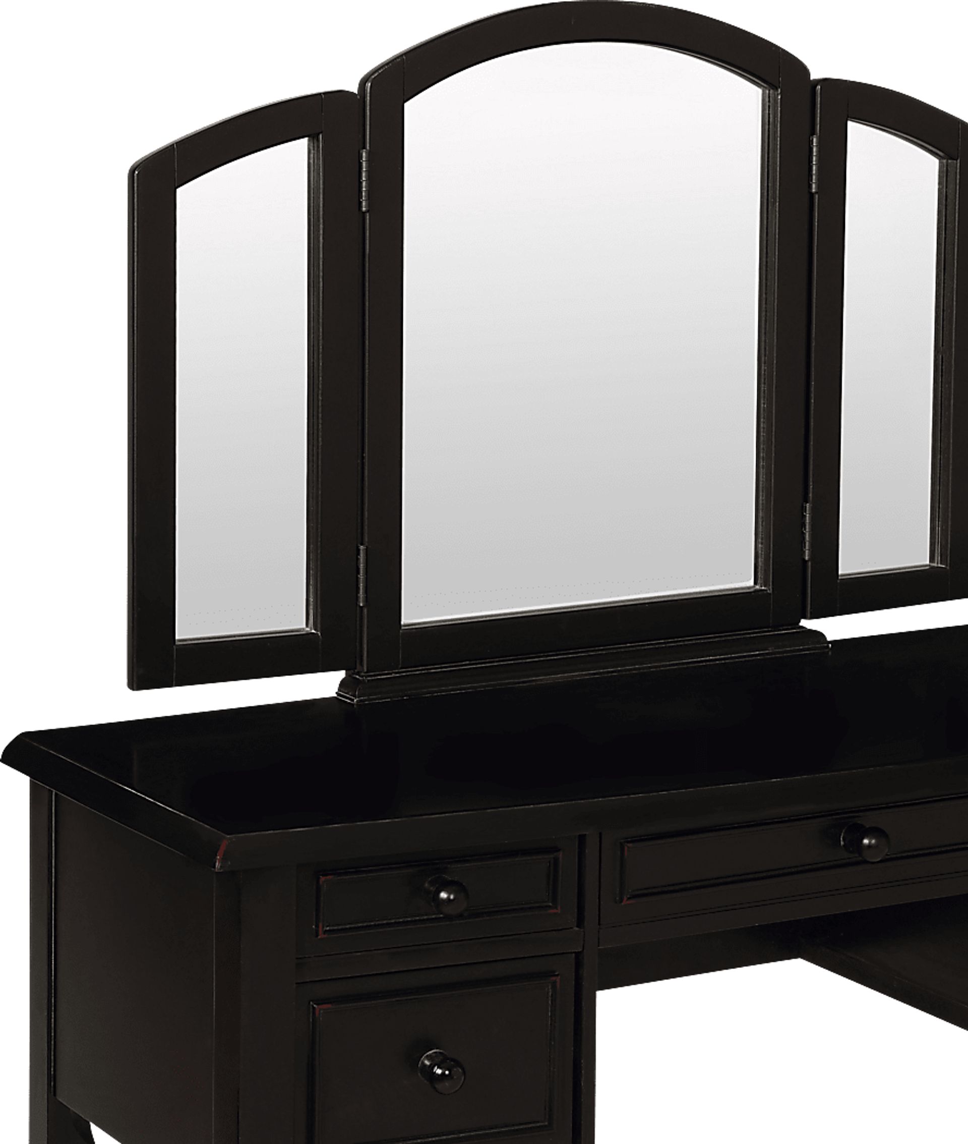 Hervel Black Vanity Set - Image 5