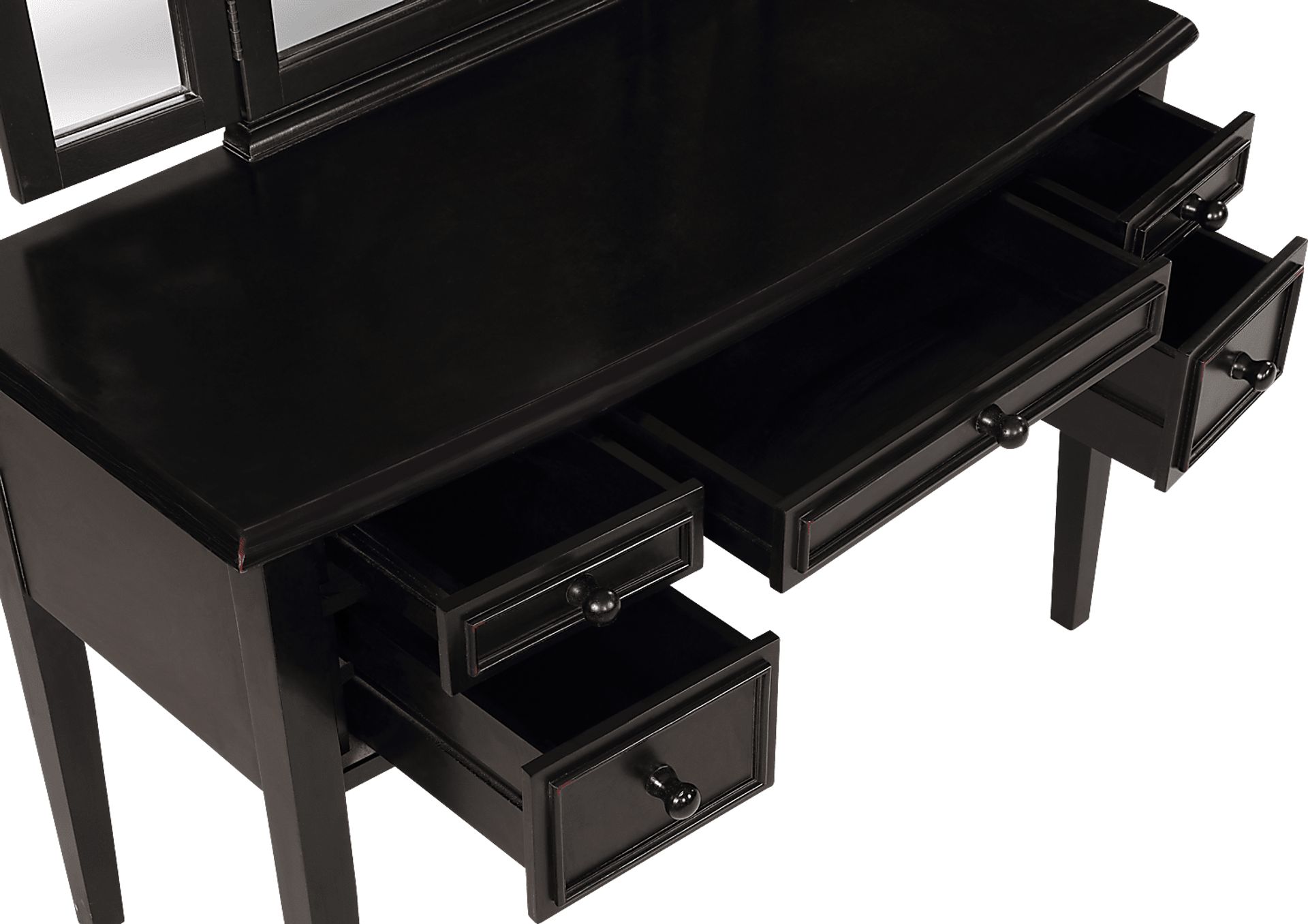 Hervel Black Vanity Set - Image 6
