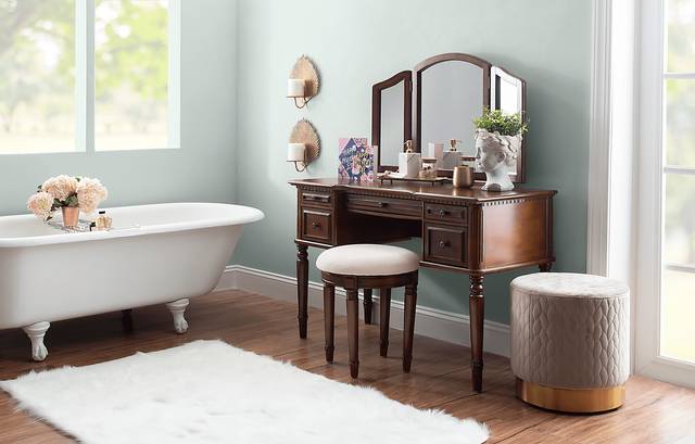 Hervel Cherry Vanity Set - Thumbnail - Image 3
