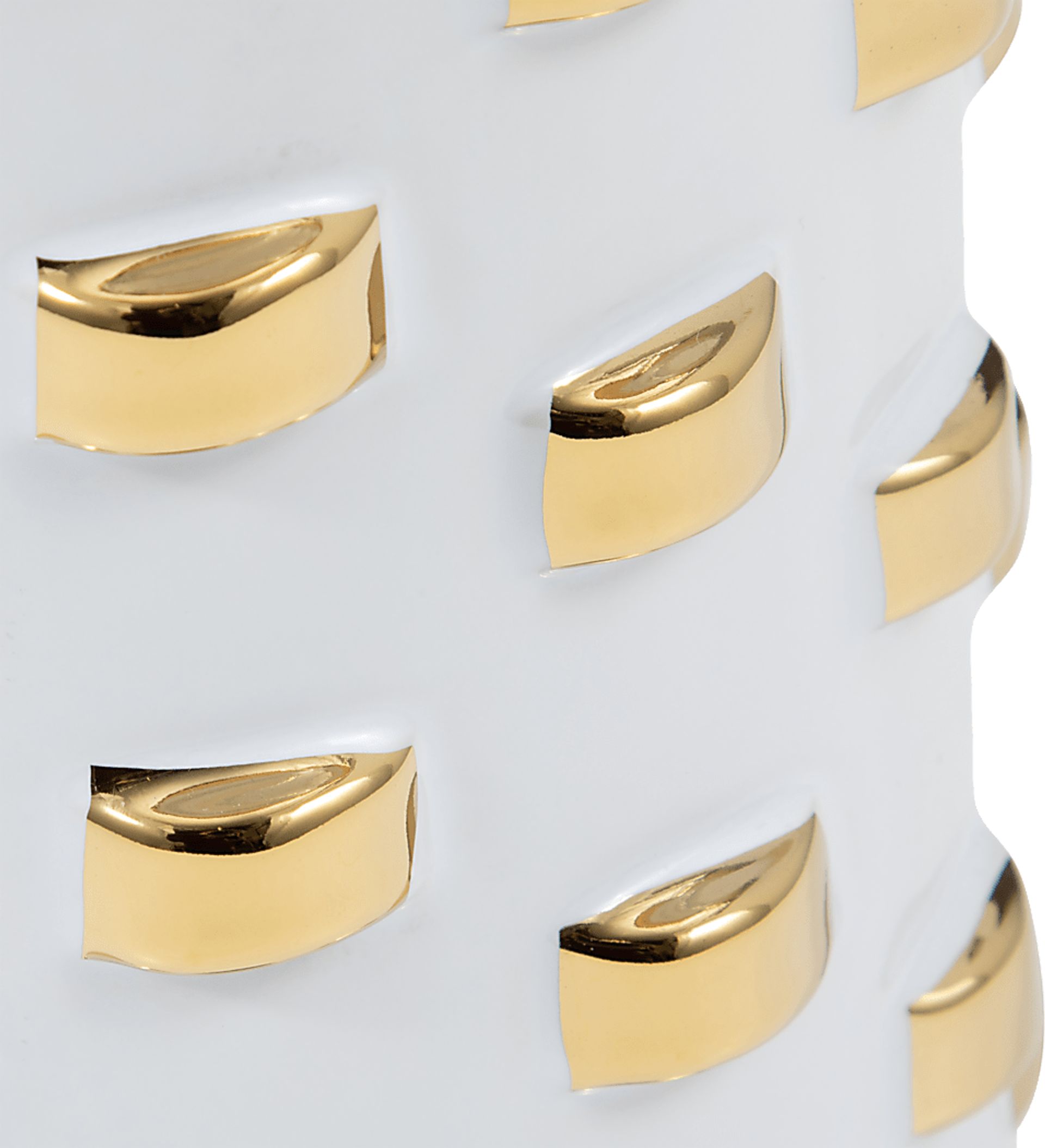 Hesperia White 11 in. Vase - Image 3
