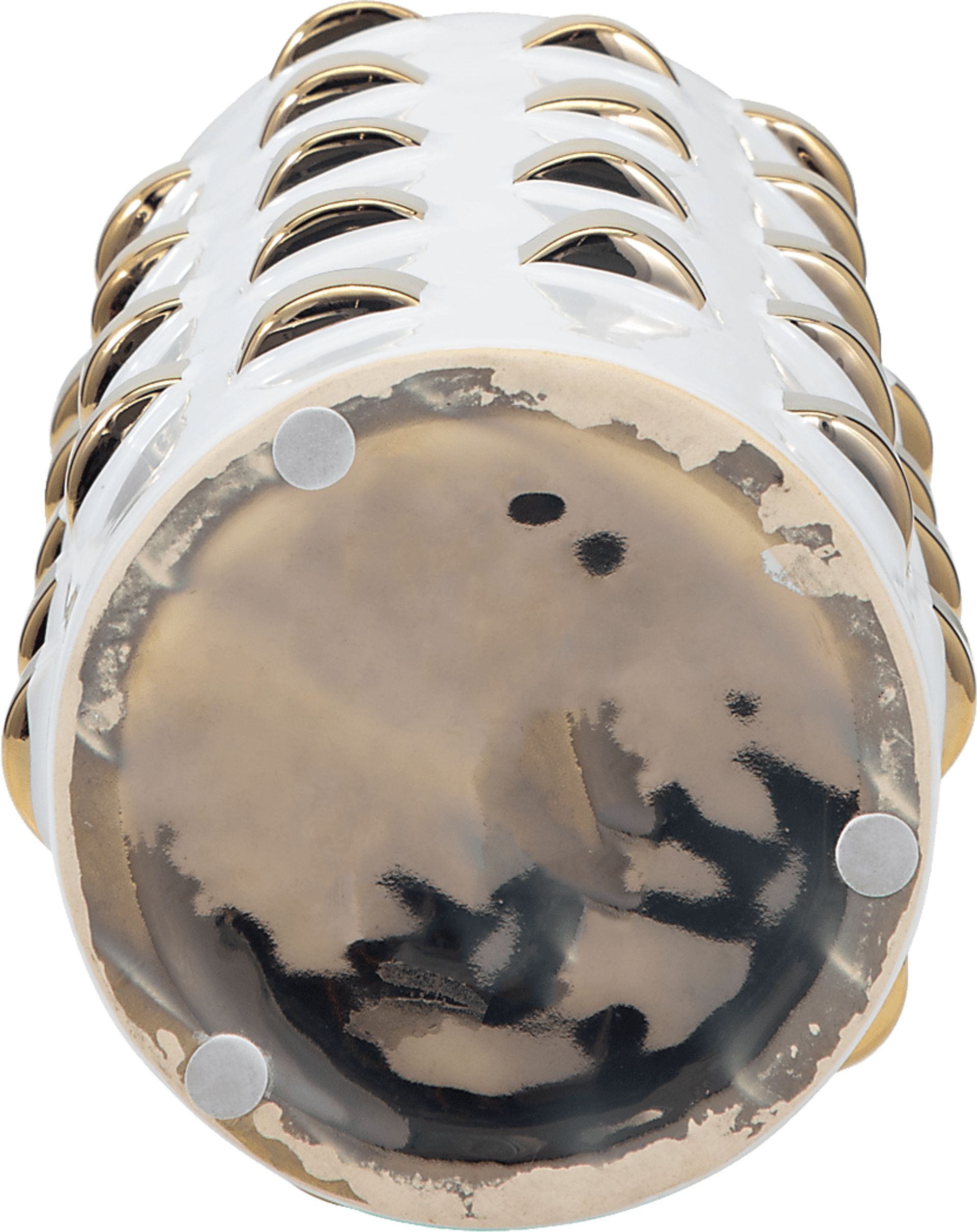 Hesperia White 11 in. Vase - Image 5