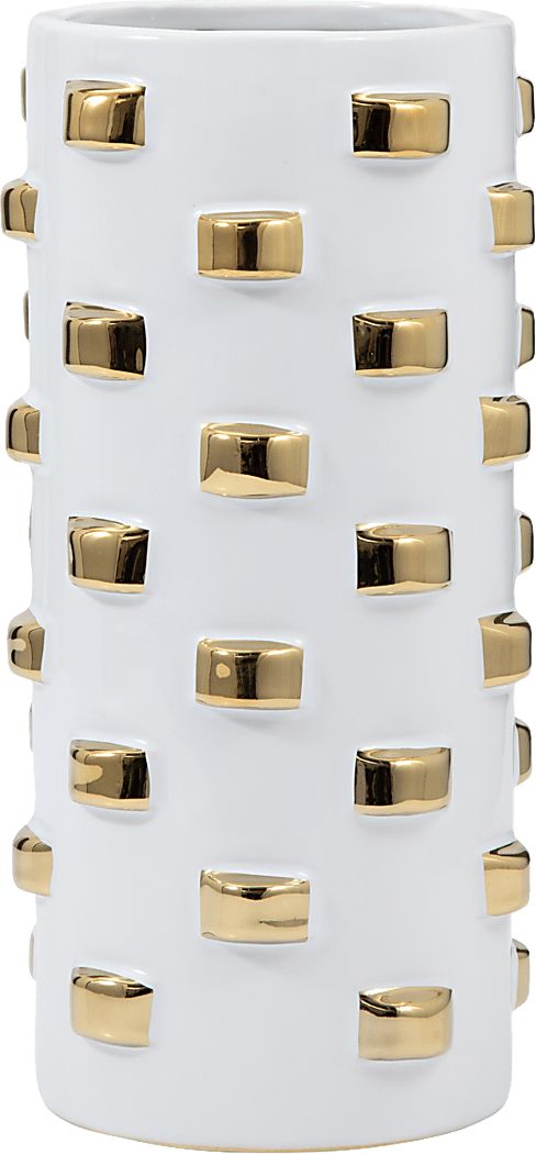 Hesperia White 15 in. Vase