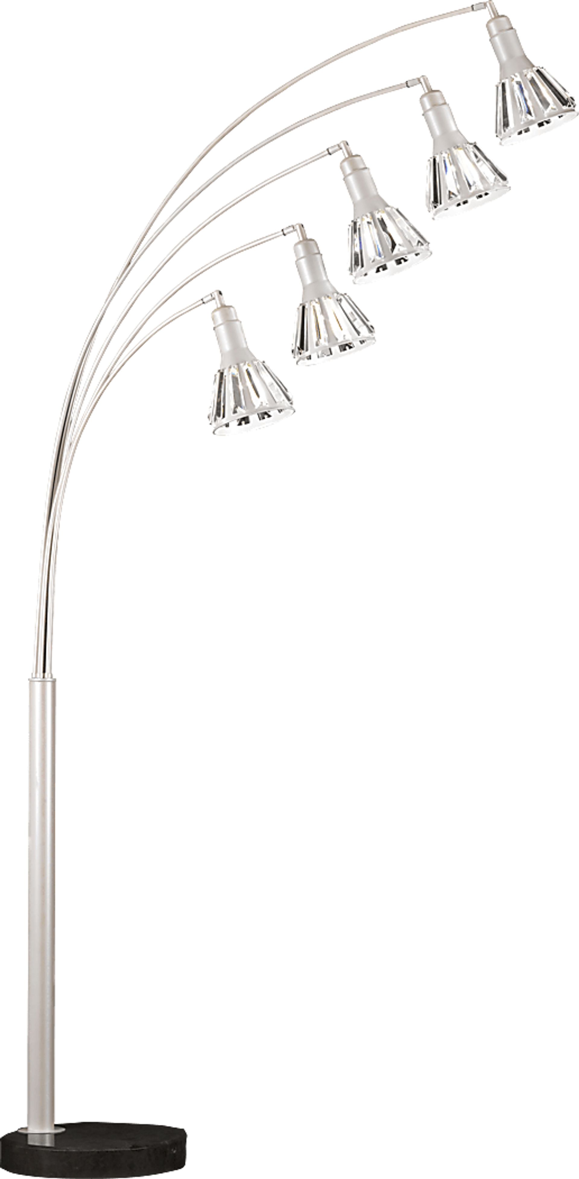 Hester Nest Silver Floor Lamp - Image 1