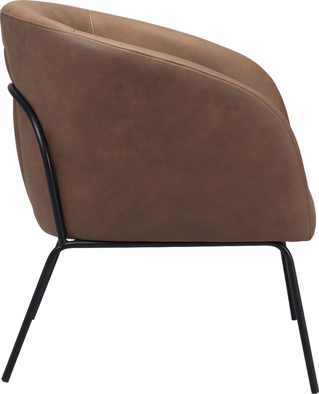 Hesterburg Brown Accent Chair - Thumbnail - Image 3