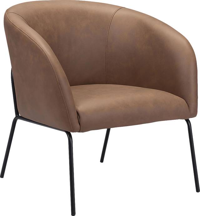 Hesterburg Brown Accent Chair - Thumbnail - Image 1