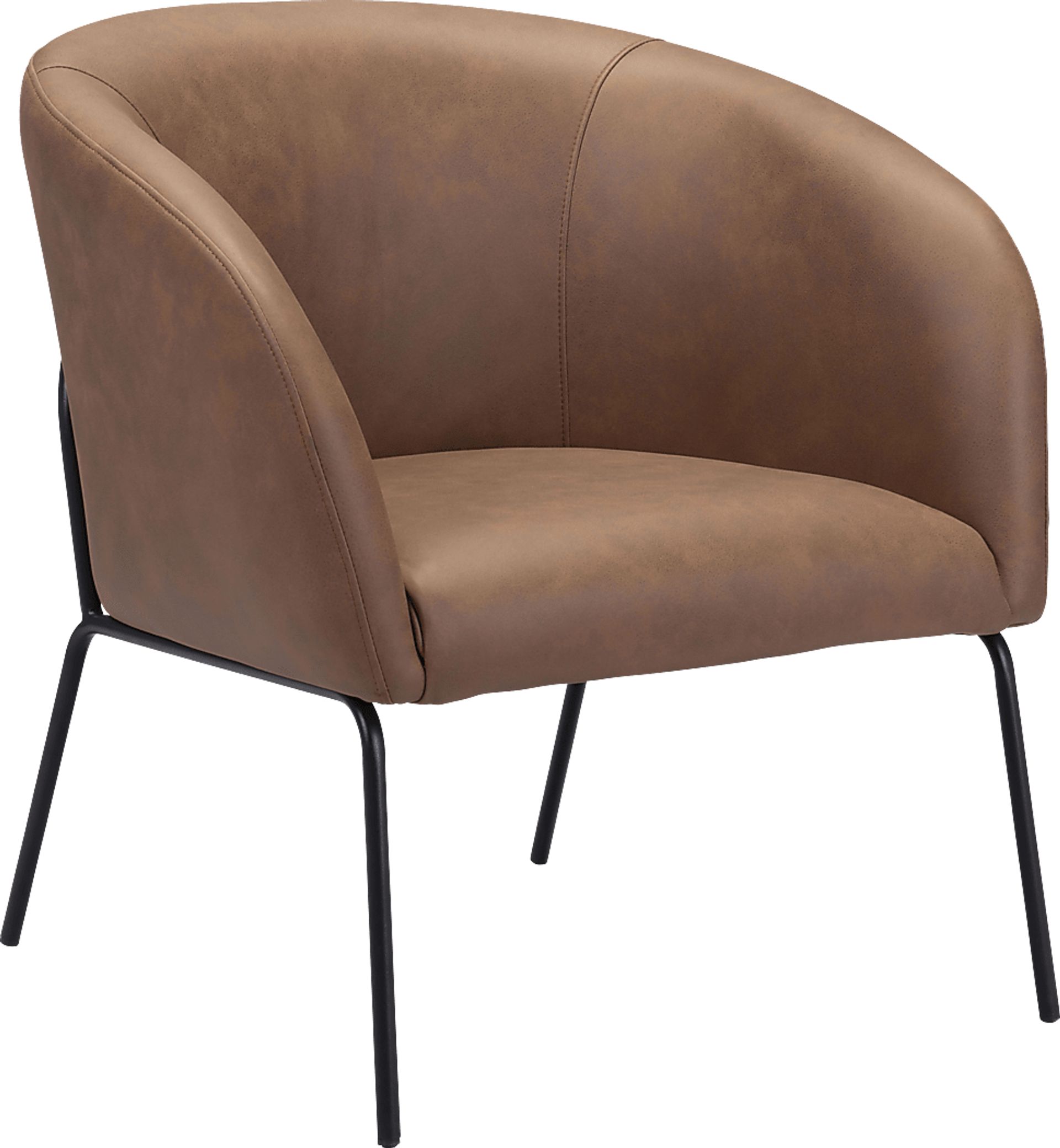 Hesterburg Brown Accent Chair - Image 1