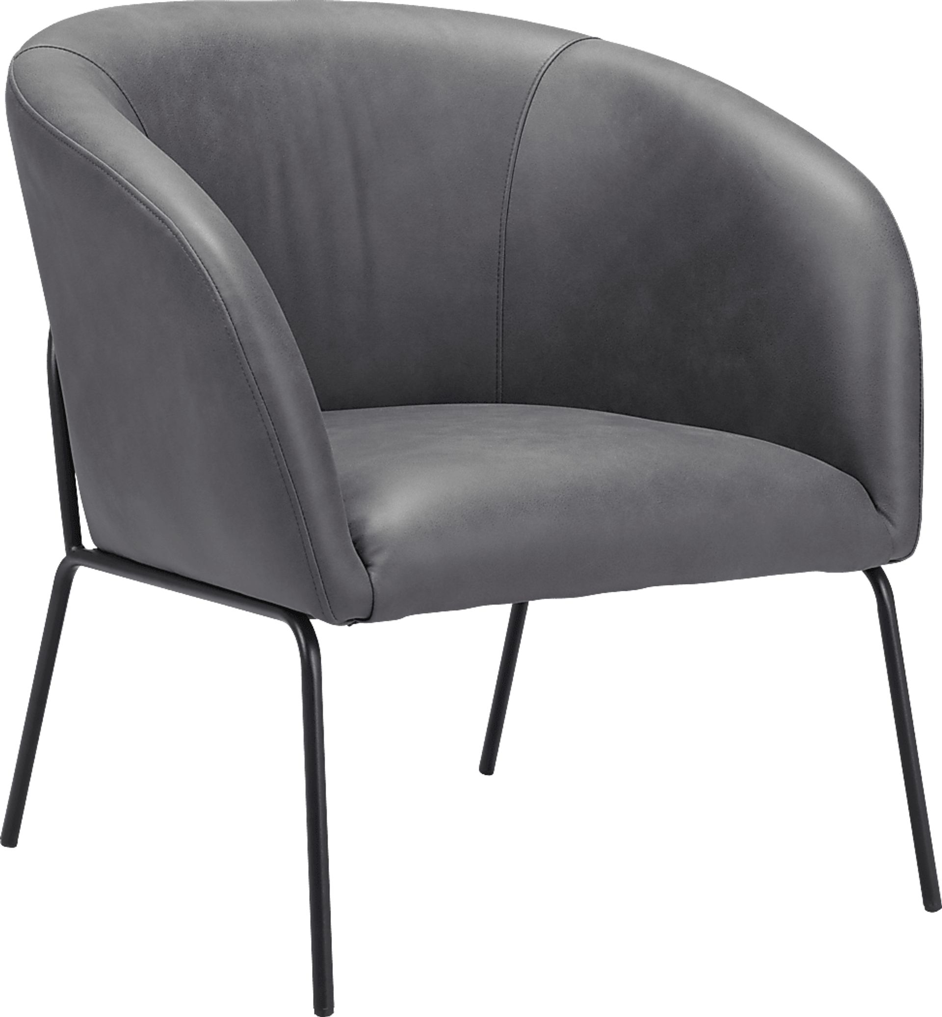 Hesterburg Gray Accent Chair - Image 1