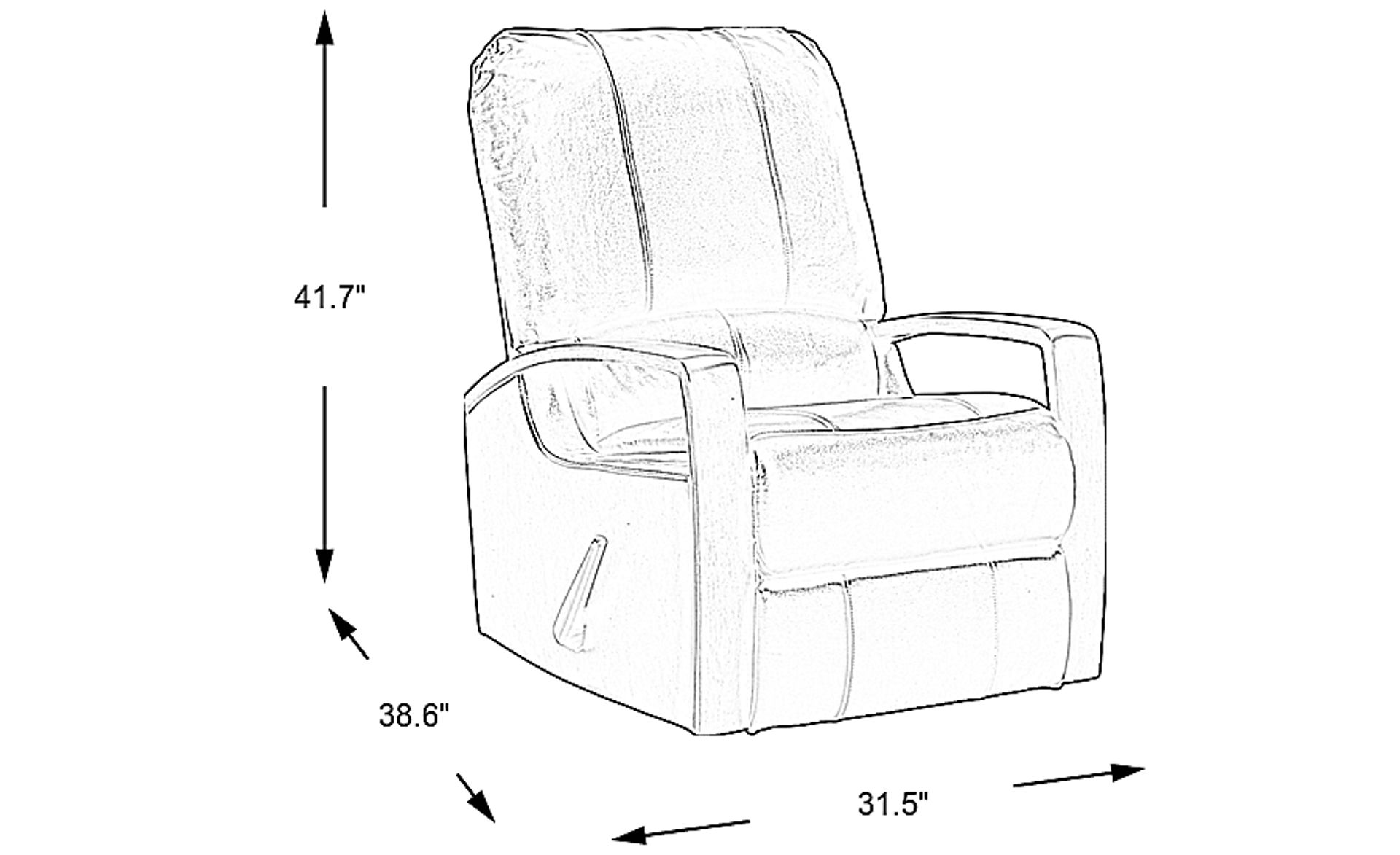Dimension Image. Please refer to the Dimension Tab on this page for dimension details.