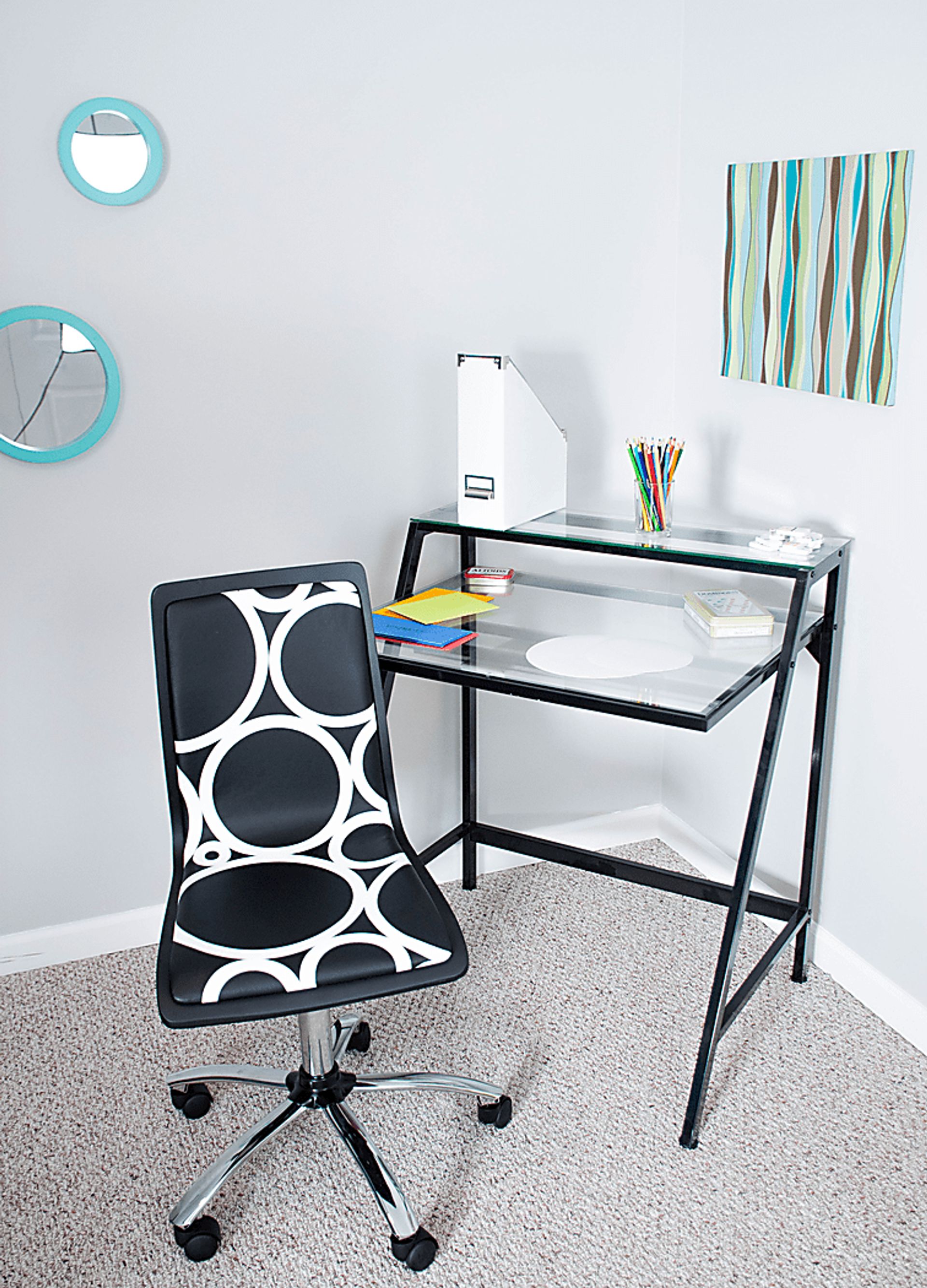 Hewatt Black Desk - Image 4