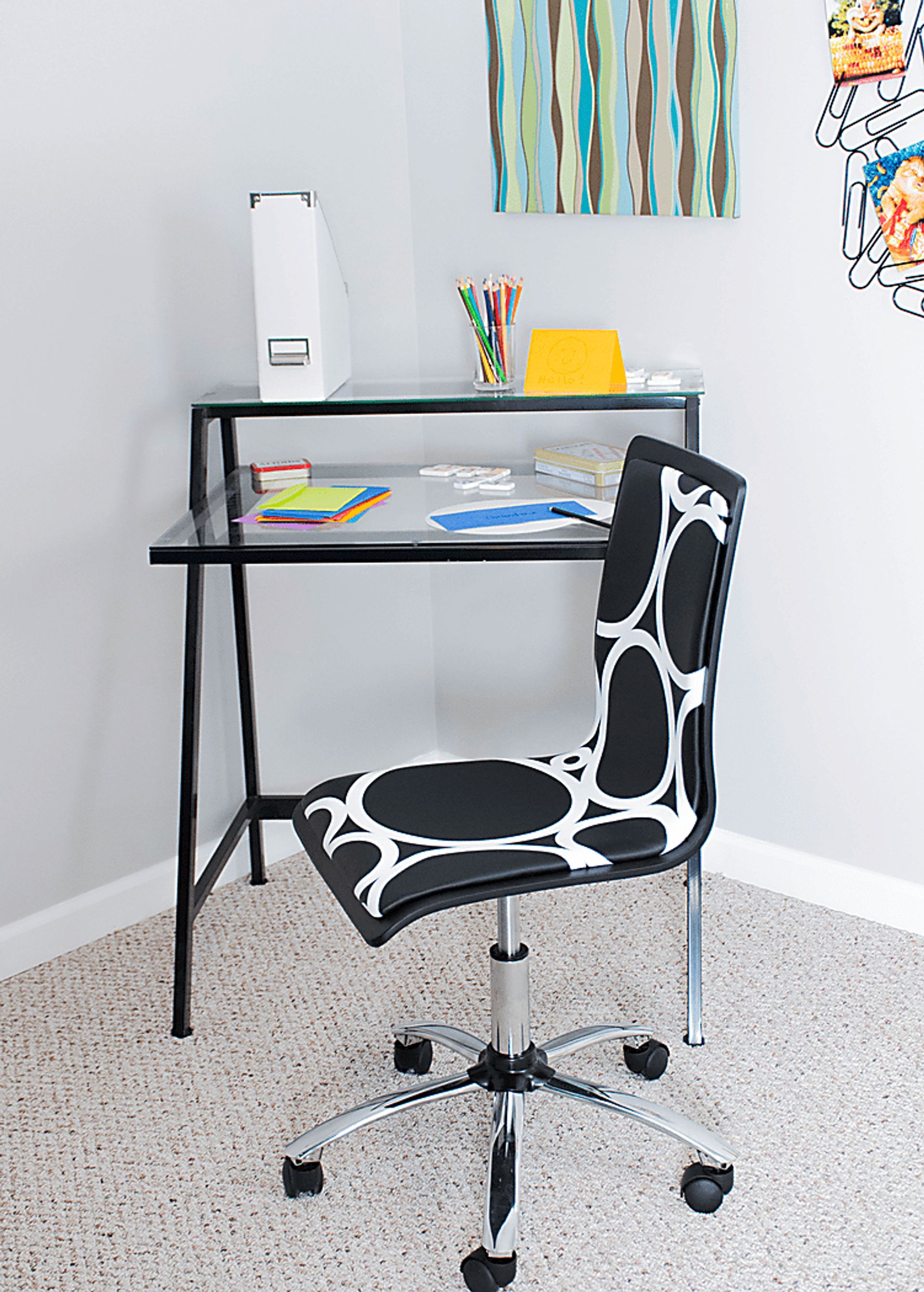 Hewatt Black Desk - Image 5