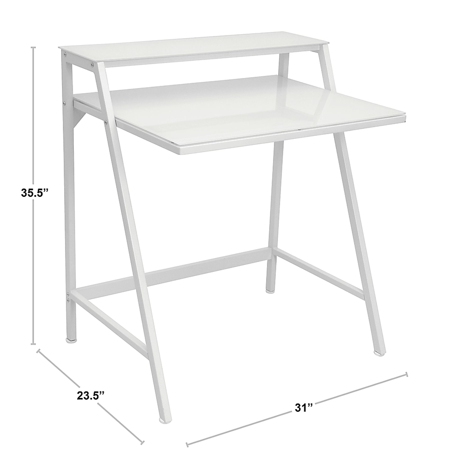 Hewatt Black Desk - Image 8