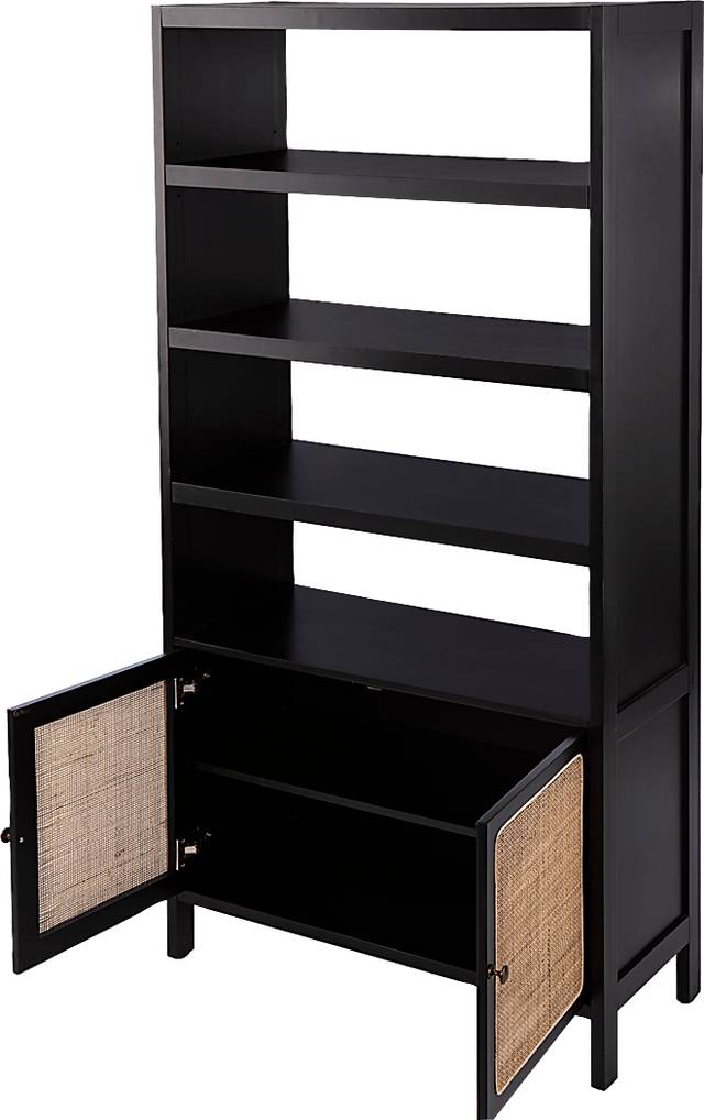 Hewers Black Bookcase - Thumbnail - Image 5