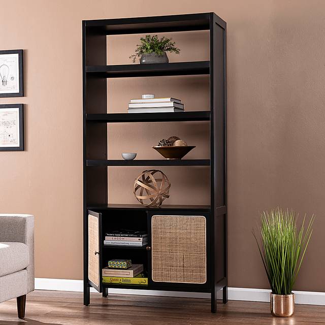 Hewers Black Bookcase - Thumbnail - Image 8