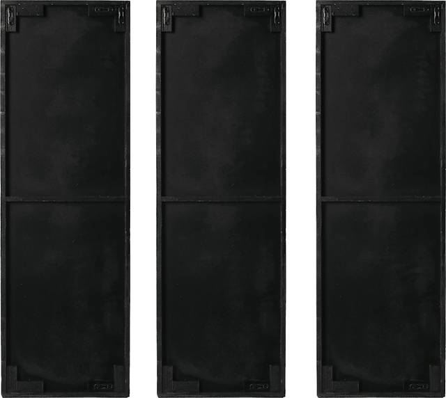 Hewwood Silver Wall Art, Set of 3 - Thumbnail - Image 3