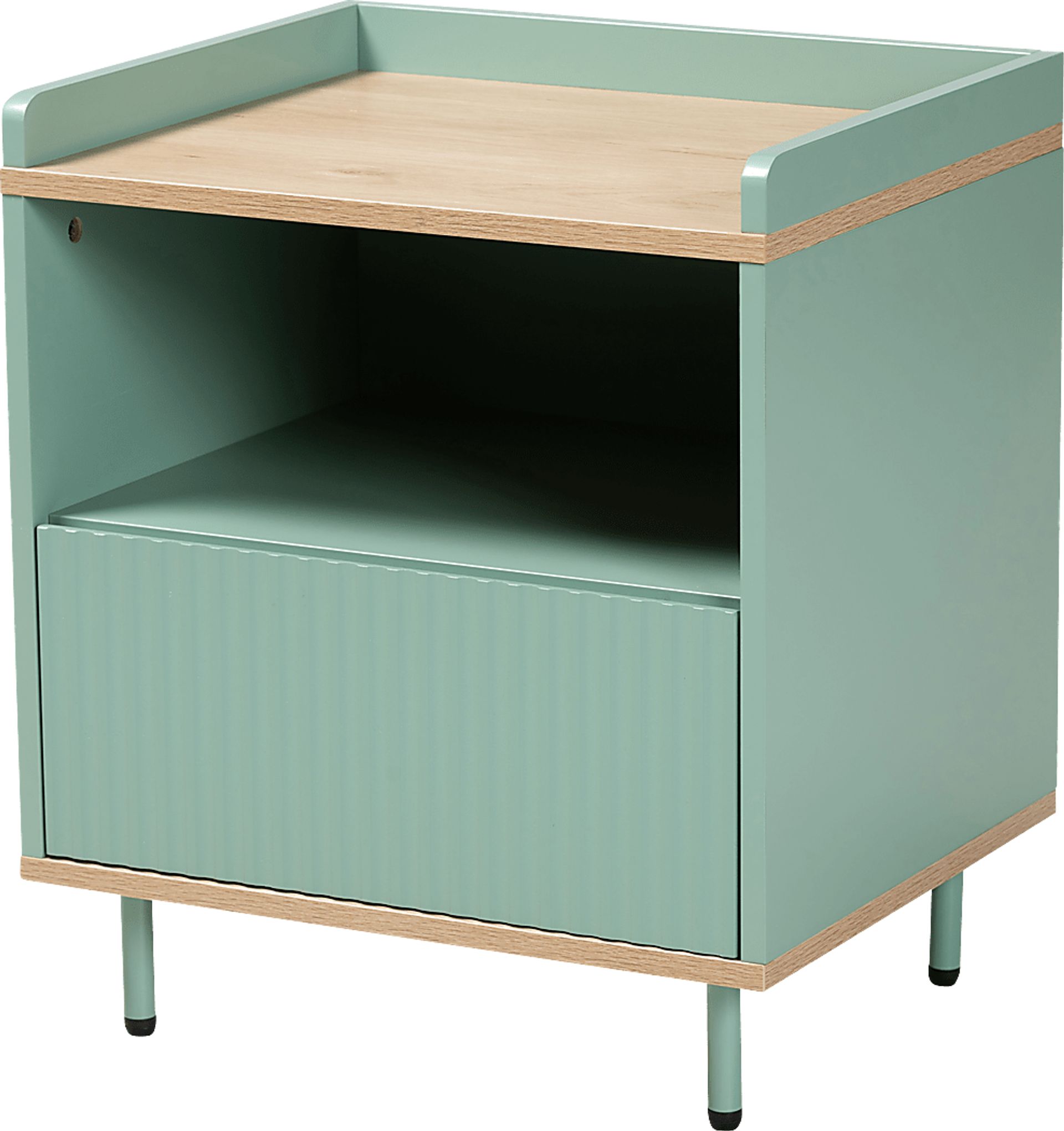 Heyden Mint Green Nightstand - Image 1