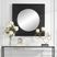 Hiawatha Black Wall Mirror