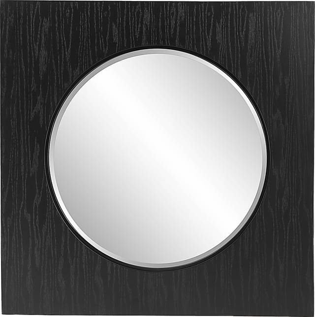 Hiawatha Black Wall Mirror - Thumbnail - Image 4