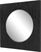 Hiawatha Black Wall Mirror